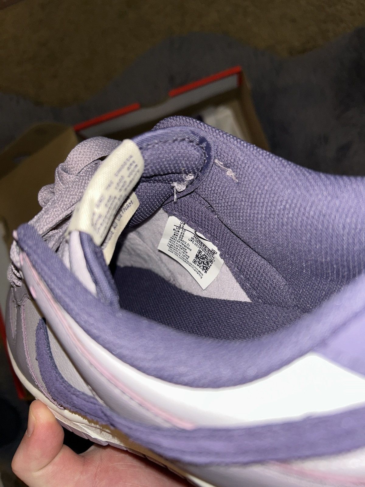 Nike NEW Nike Dunk Low ‘Light Violet’ ‘Dark Raisin’ SZ 11 Size US 11 / EU 44 - 9 Thumbnail