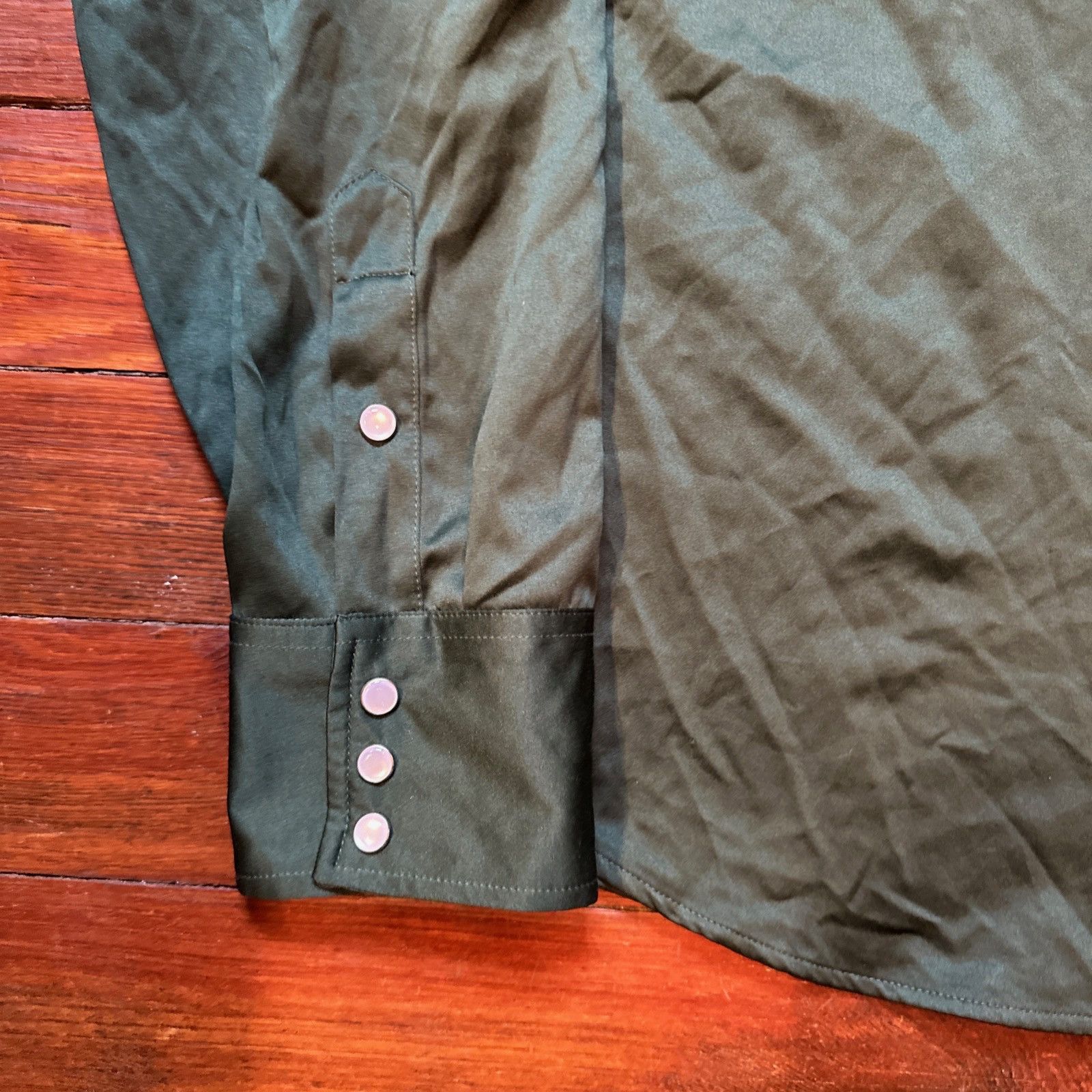 Aime Leon Dore Aime Leon Dore Western Shirt Green Size US L / EU 52-54 / 3 - 3 Thumbnail