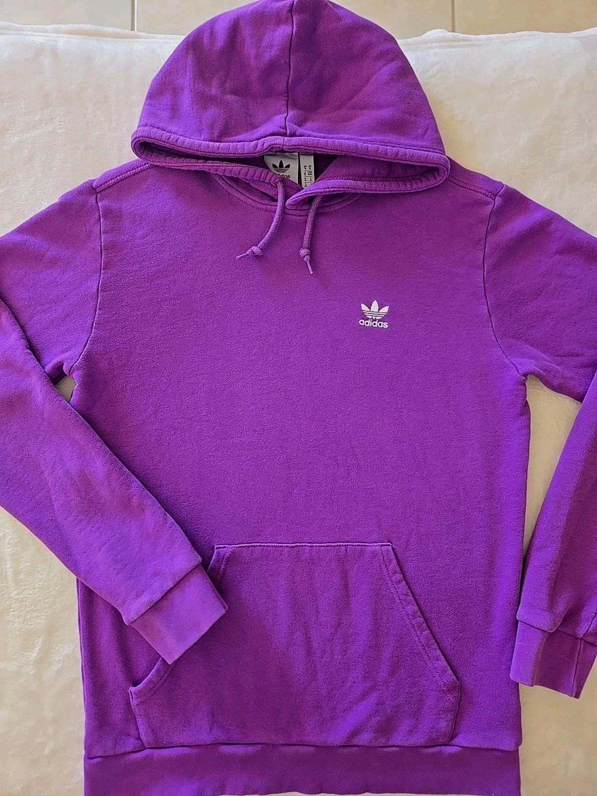 Adidas Adidas Hoodie Women's Large Trefoil Logo Pullover Sweatshirt Size M / US 6-8 / IT 42-44 - 1 Thumbnail