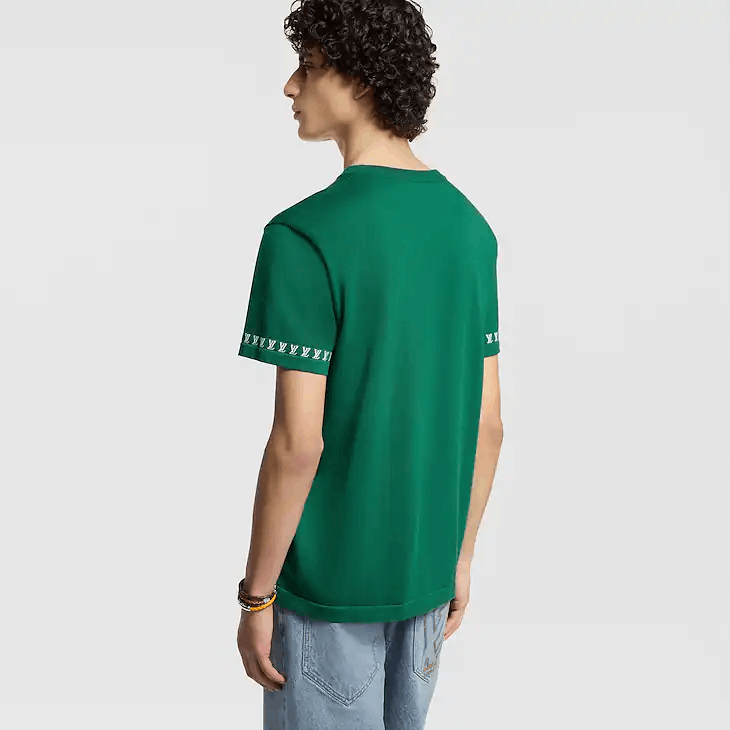 Louis Vuitton Signature Short-Sleeved Cotton Crewneck Size US L / EU 52-54 / 3 - 3 Thumbnail