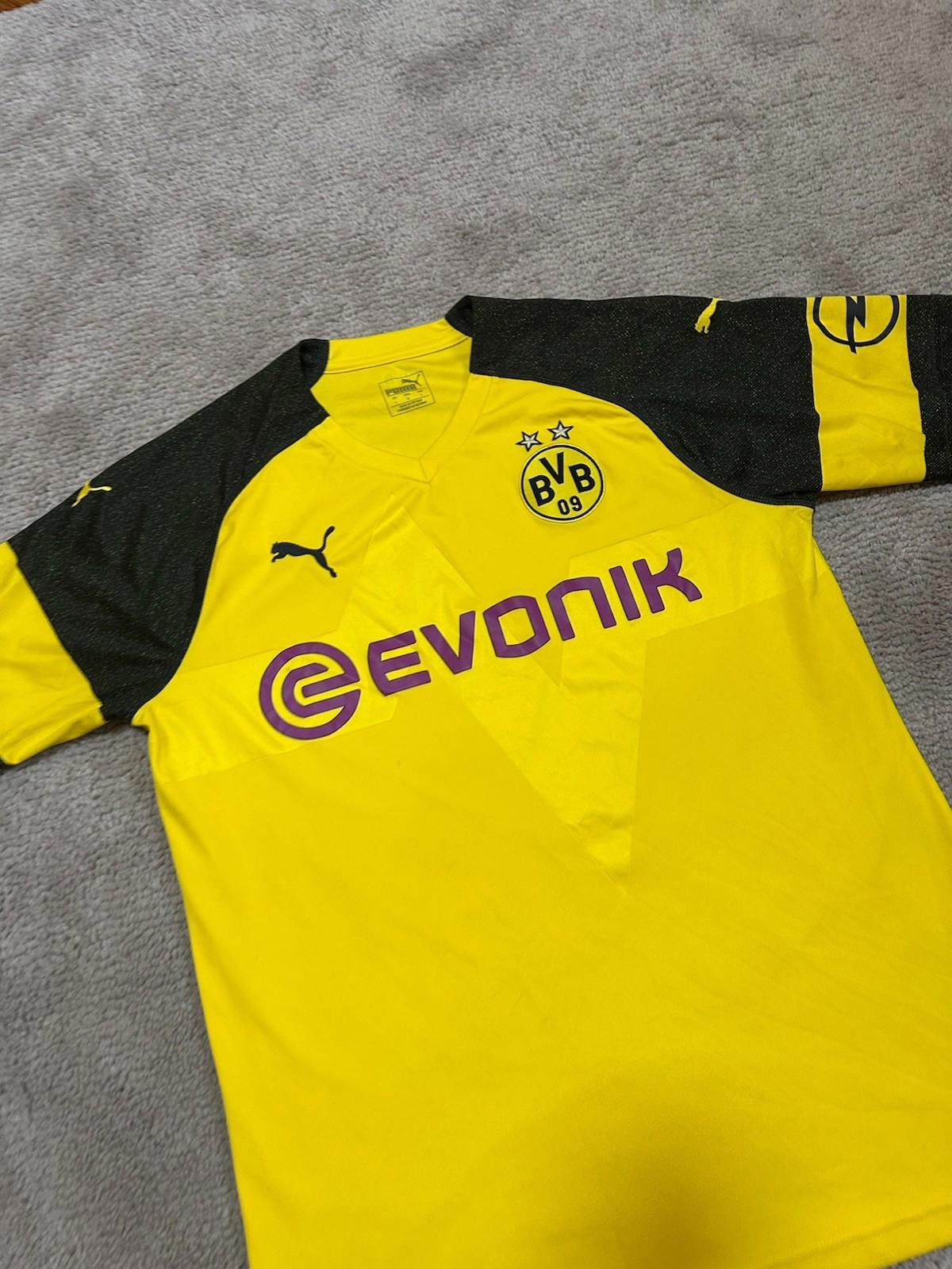 Puma BORUSSIA DORTMUND 2018/19 HOME SHIRT FOOTBALL SOCCER JERSEY Size US L / EU 52-54 / 3 - 3 Thumbnail