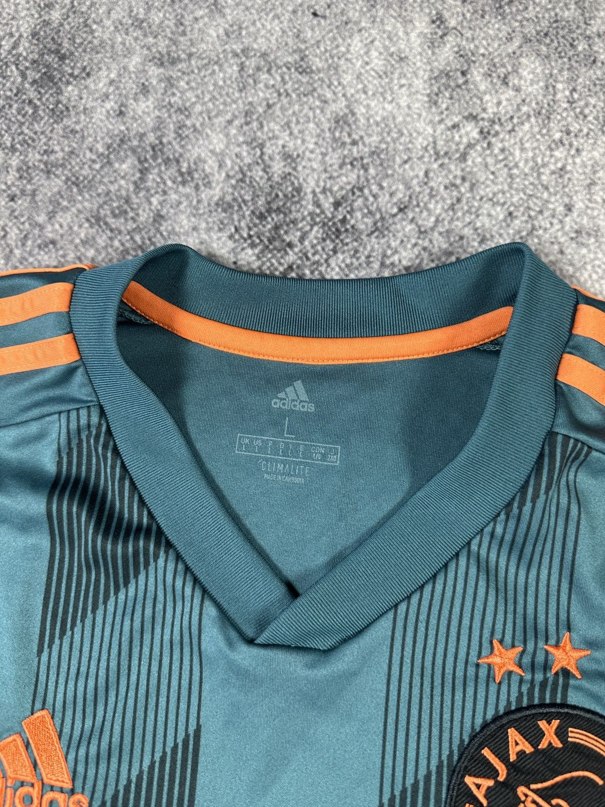 Vintage Adidas Ajax Soccer Jersey Streetwear Rare L USA Casual 19/20 Size US L / EU 52-54 / 3 - 3 Thumbnail