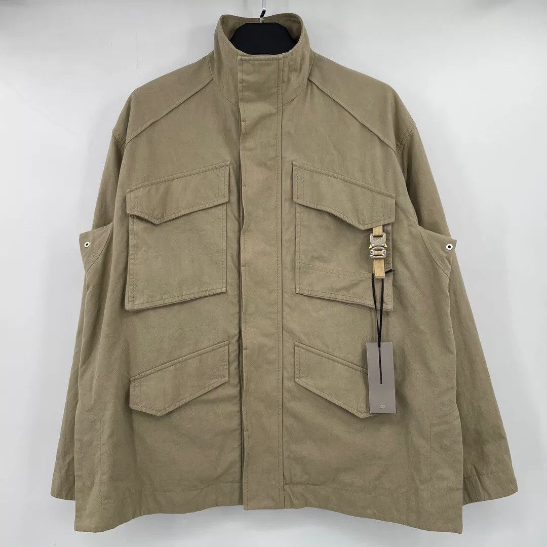 Dior Dior Beige Utility Buckle Embroidered Jacket Size US L / EU 52-54 / 3 - 1 Thumbnail
