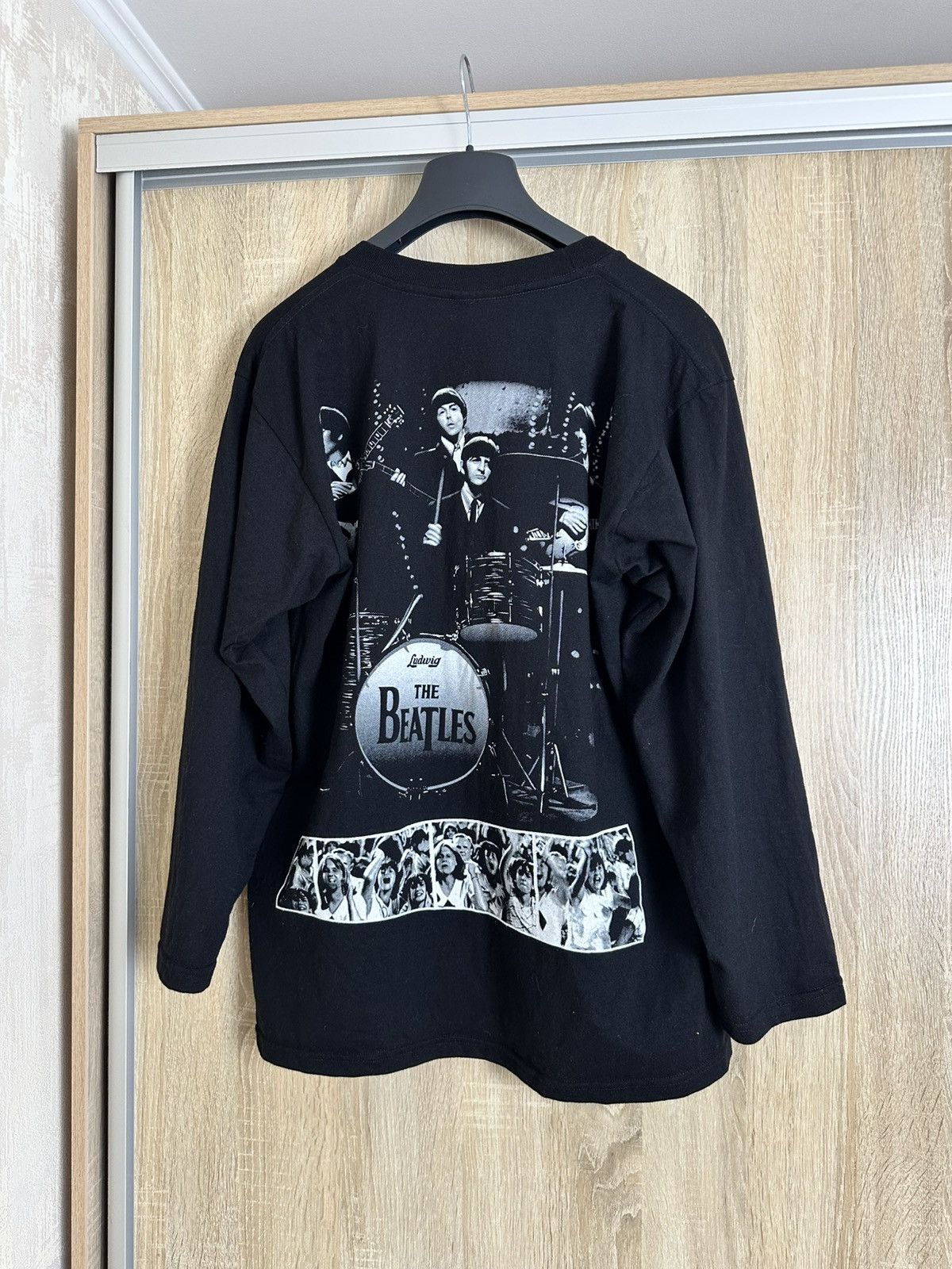Band Tees 🔥 The Beatles Vintage Rock Band Long Sleeve Shirt Tour Size US L / EU 52-54 / 3 - 5 Thumbnail