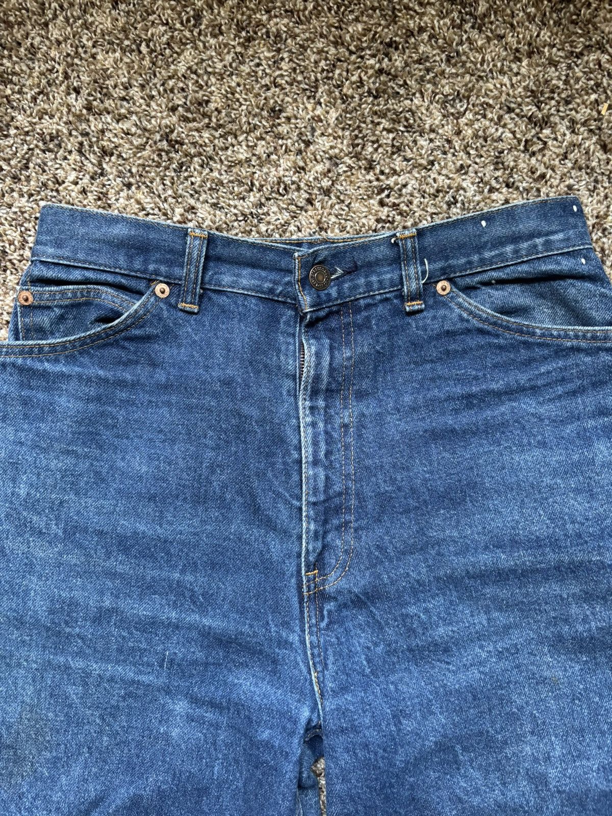 Levi's × Vintage Vintage Levi’s orange tab wide leg jeans Size US 28 / EU 44 - 4 Thumbnail