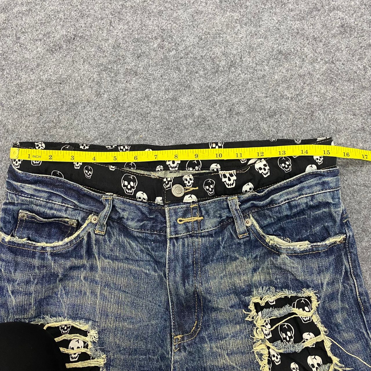 If Six Was Nine 💥Best Offer💥Vintage Rush Hour Punk Short Pant Denim Size US 31 - 6 Thumbnail