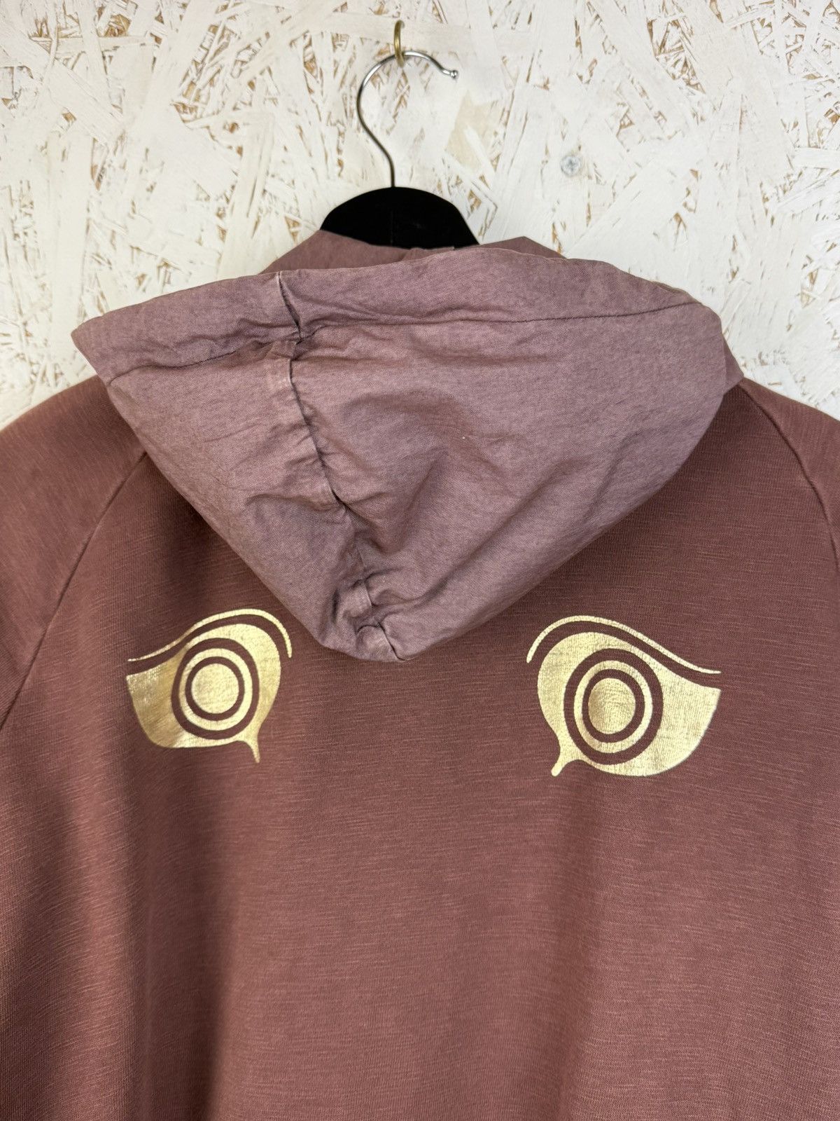 Vivienne Westwood Vivienne Westwood Eyes Pre-Loved Zip Hoodie Burgundy S Size US S / EU 44-46 / 1 - 9 Thumbnail