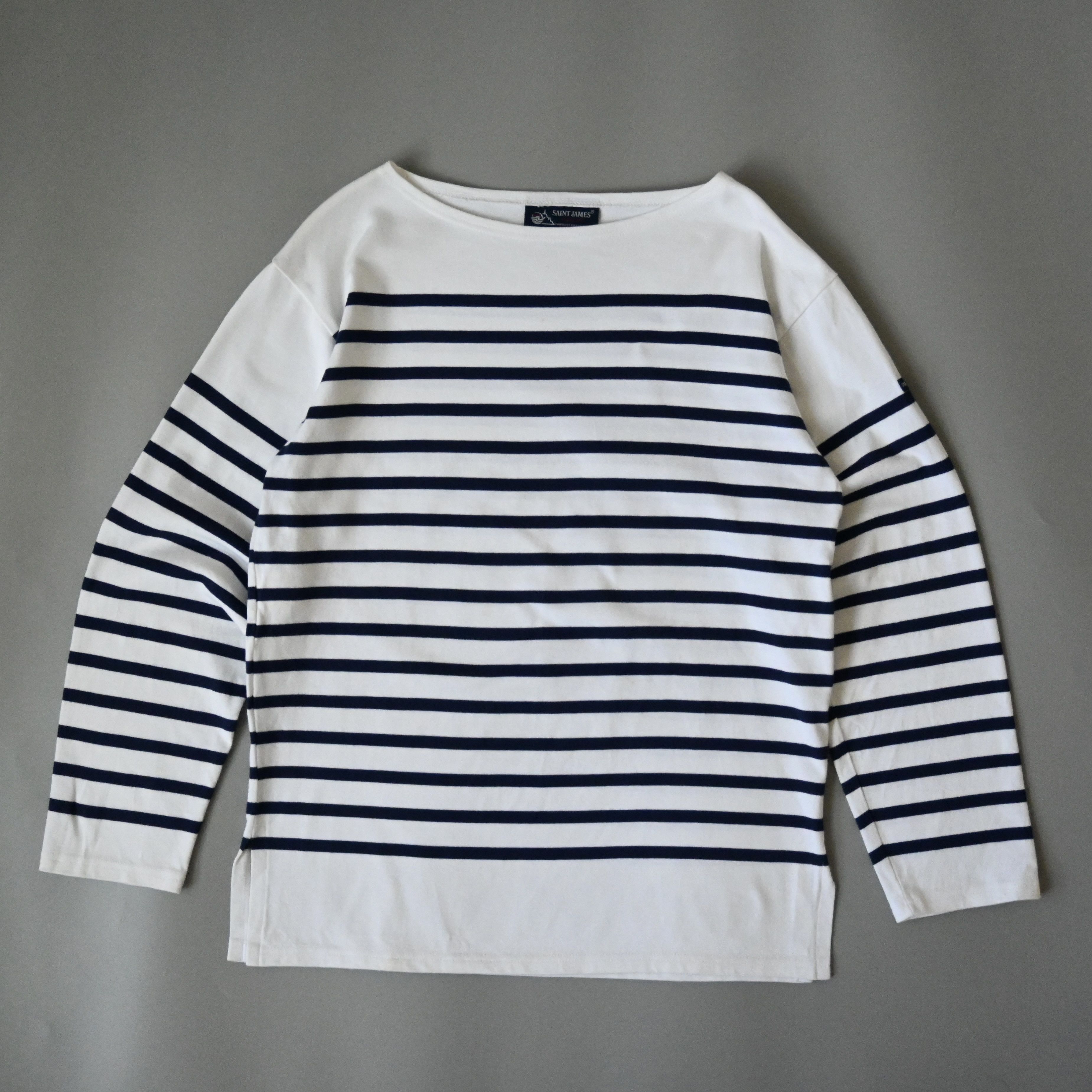 Saint James SAINT JAMES "NAVAL" authentic sailor shirt, 4/M Size US M / EU 48-50 / 2 - 2 Thumbnail