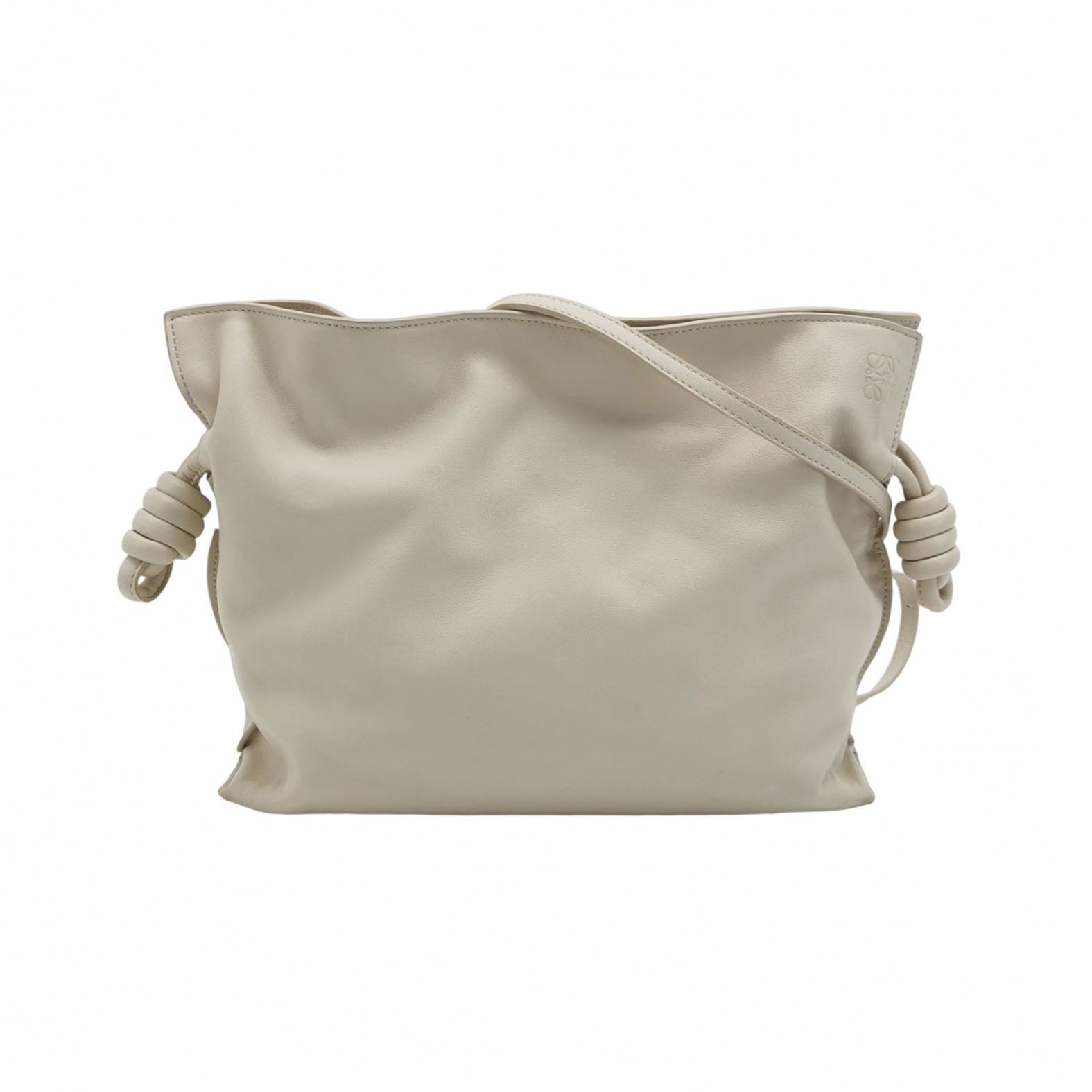 Loewe Loewe Flamenco Knot Leather Shoulder Bag Size ONE SIZE - 1 Thumbnail