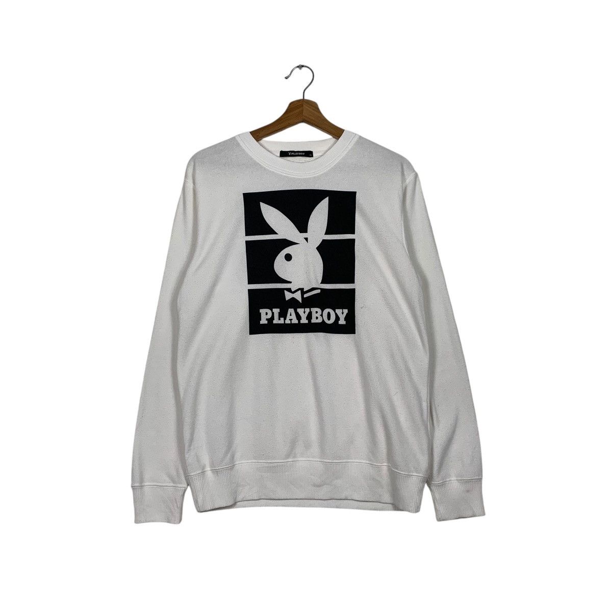 Playboy Playboy Big Logo Crewneck Sweatshirt Size US M / EU 48-50 / 2 - 1 Thumbnail