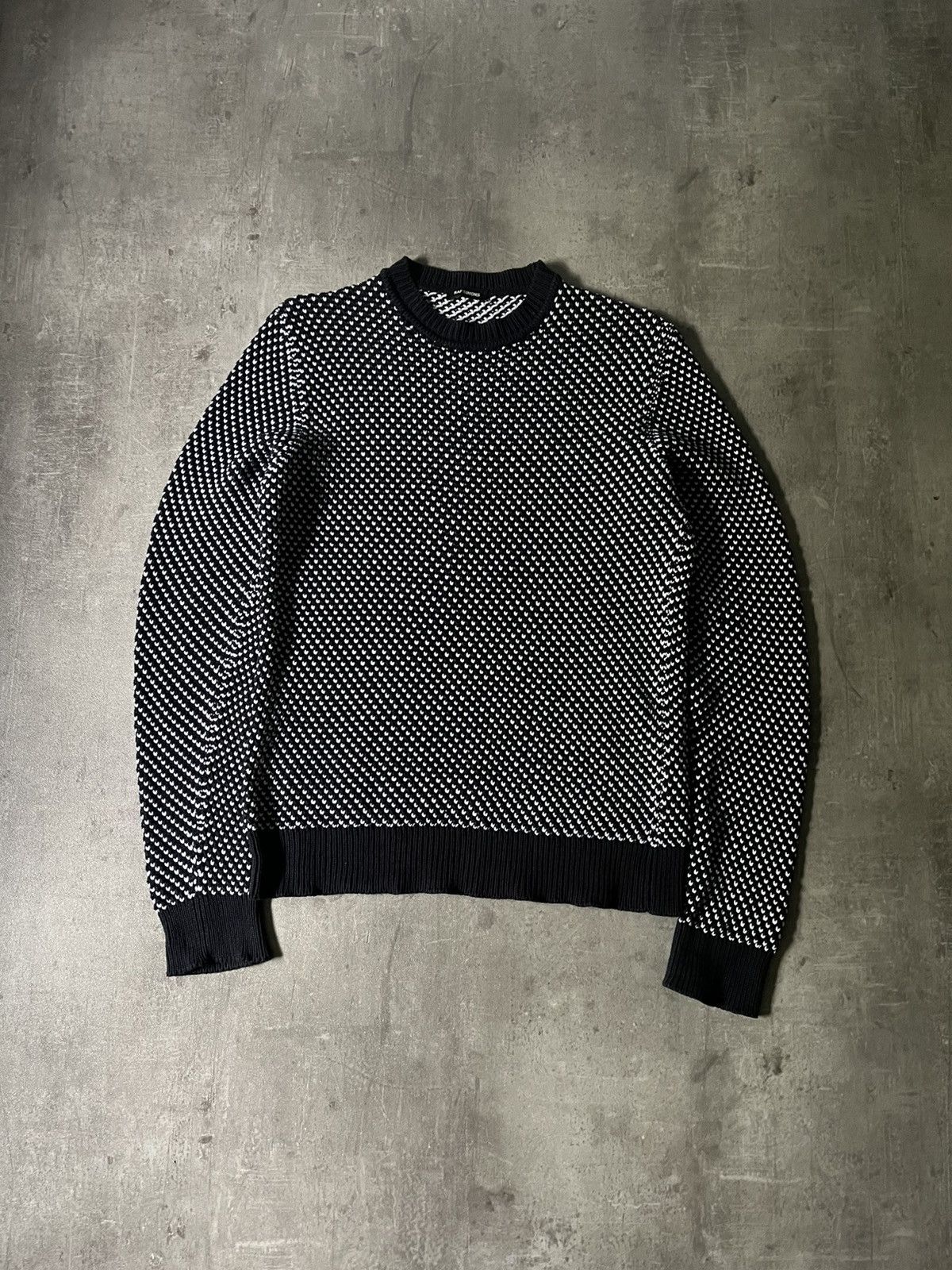Raf Simons Raf Simons S/S 2016 sweater cotton polypropylene blend Size US L / EU 52-54 / 3 - 1 Thumbnail