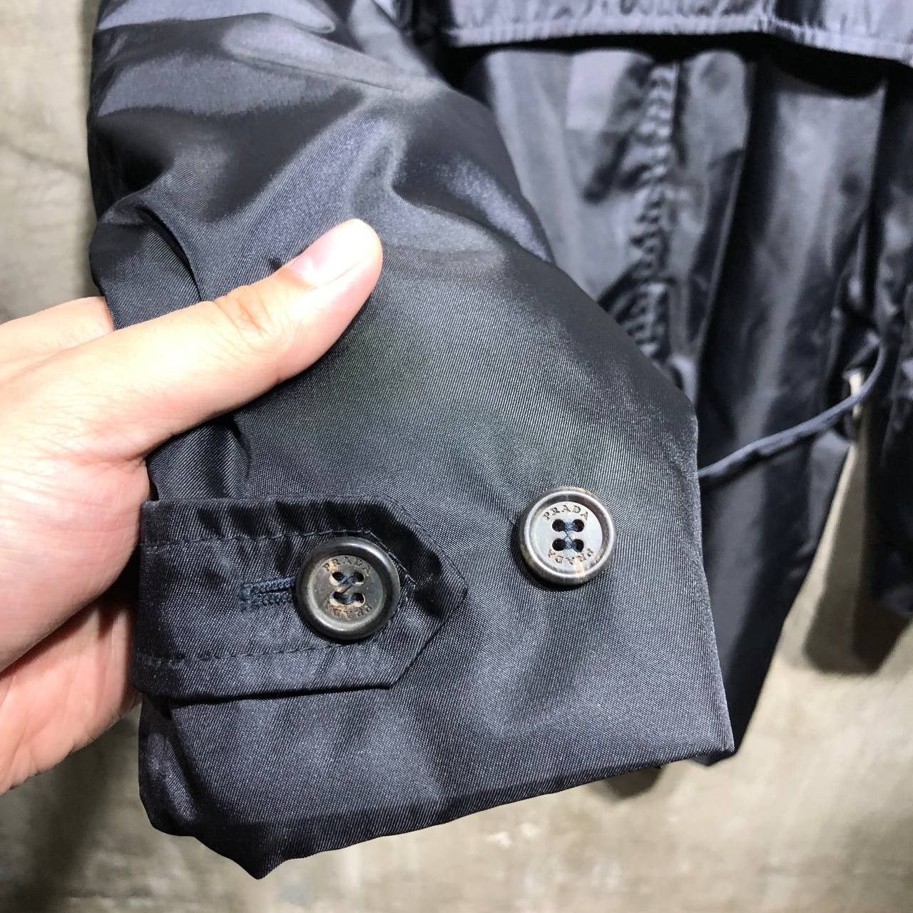 Prada Prada Nylon Belted Rain Jacket Size US M / EU 48-50 / 2 - 5 Thumbnail