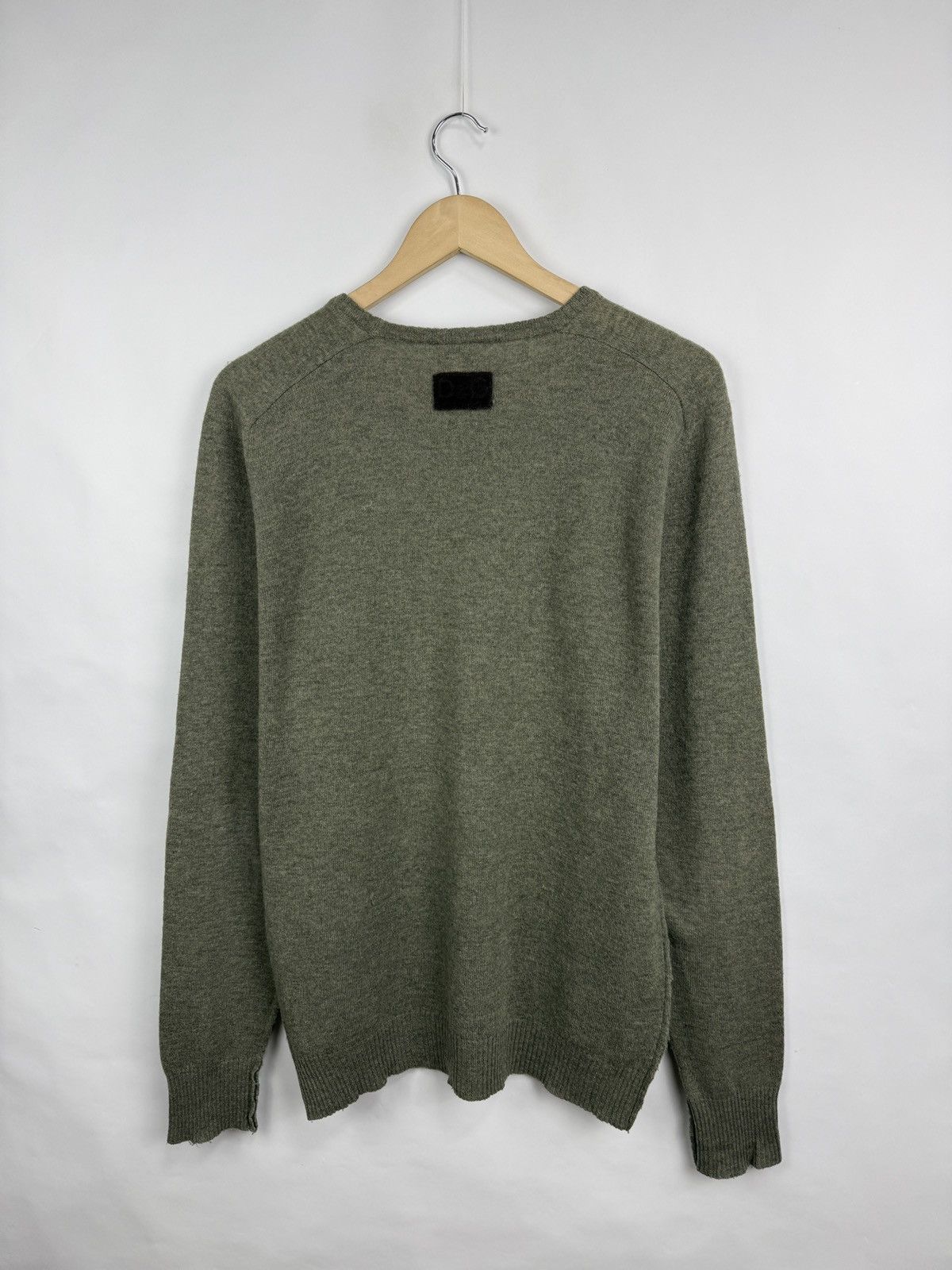 Dolce & Gabbana 🇮🇹 Vintage 90s Dolce Gabbana Wool Sweater Made in Italy Retro Size US L / EU 52-54 / 3 - 7 Thumbnail