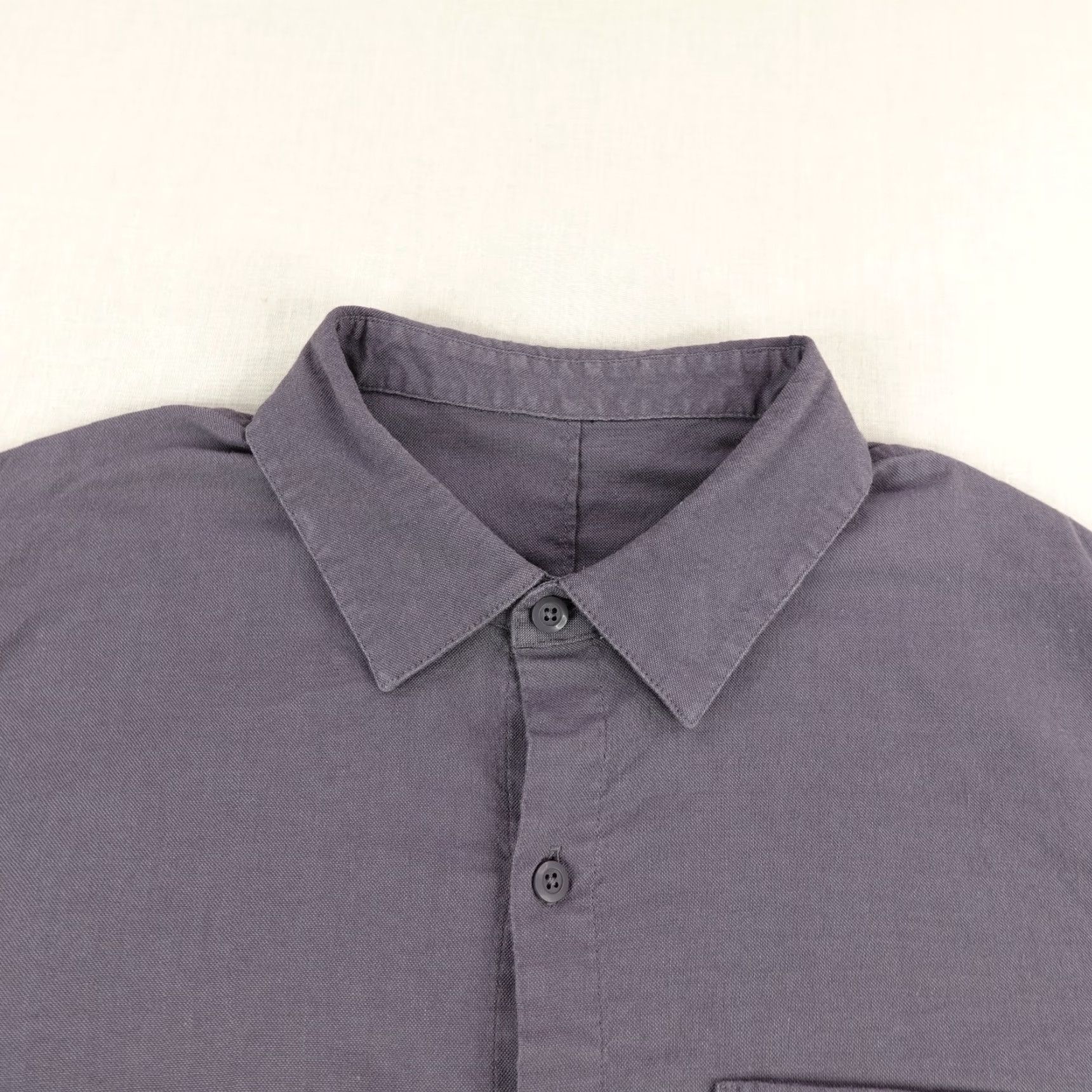 Lululemon Lululemon Shirt Mens Medium Blue Button-Up Long Sleeve Breathable Lightweight Cotton Blend Pockets Mens Size US M / EU 48-50 / 2 - 2 Thumbnail