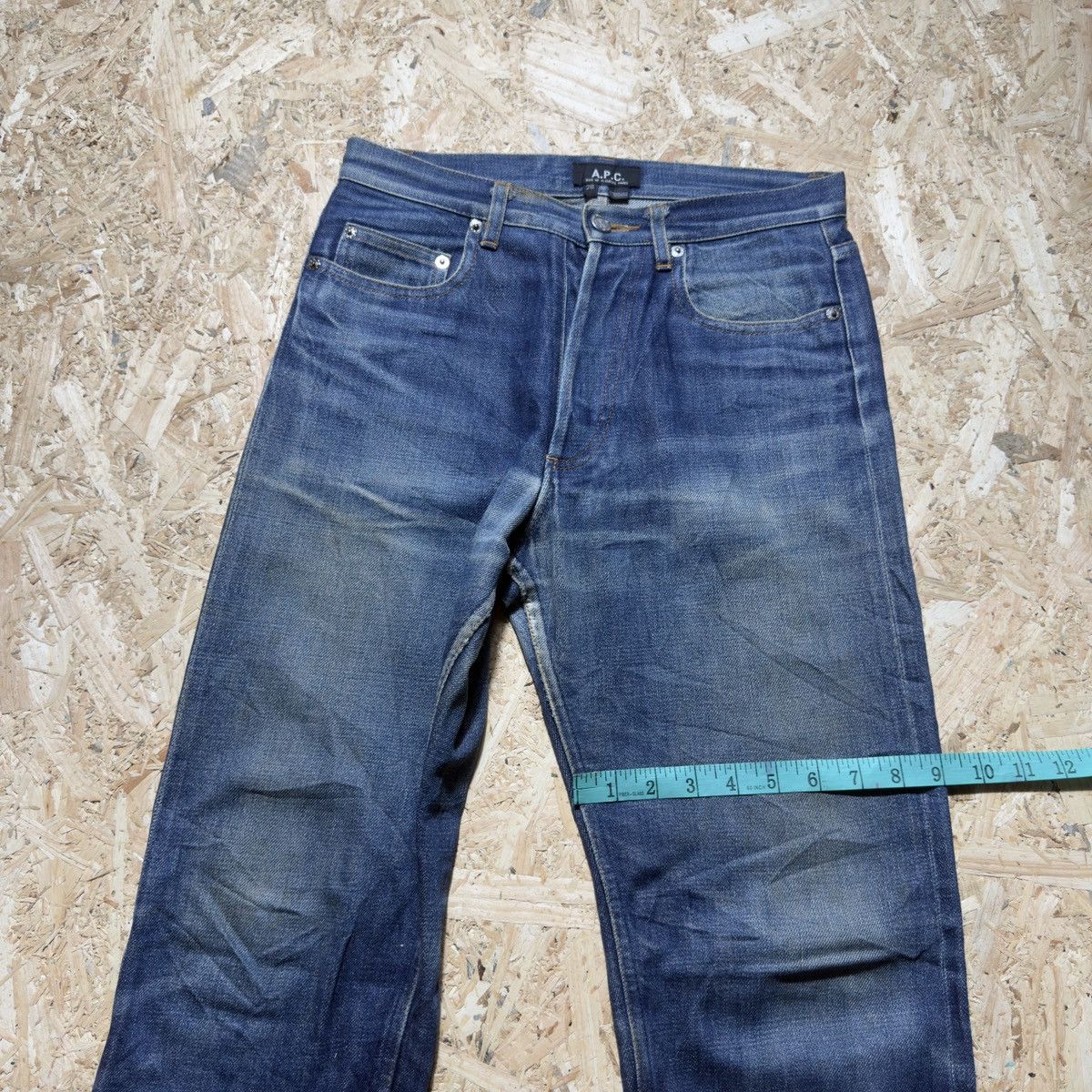 A.P.C. A.P.C Selvedge Denim Slim Fit Cutting Size US 28 / EU 44 - 16 Thumbnail