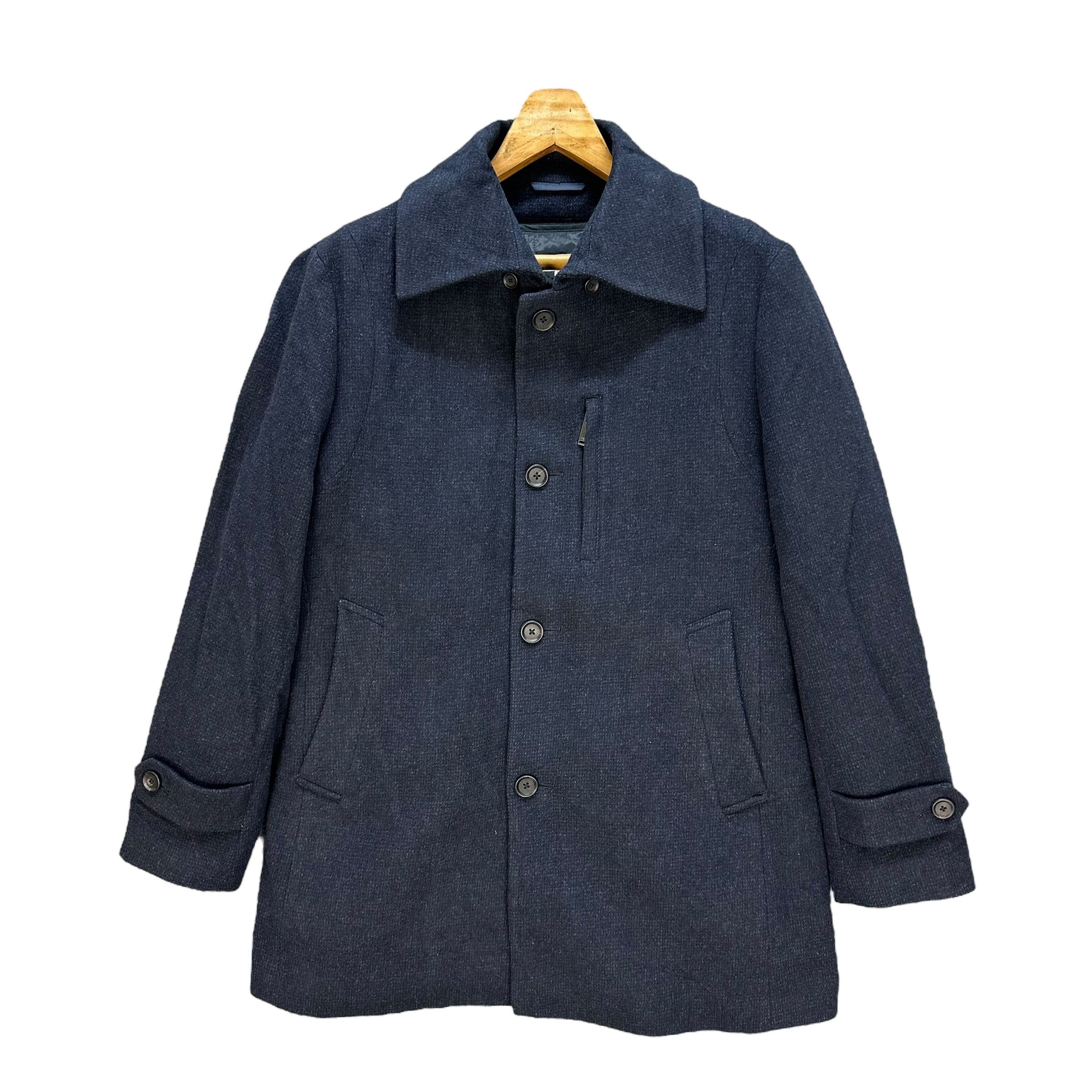 Katharine Hamnett London KATHARINE HAMNETT LONDON Wool Cashmere Jacket #A53-1231 Size US XL / EU 56 / 4 - 1 Thumbnail