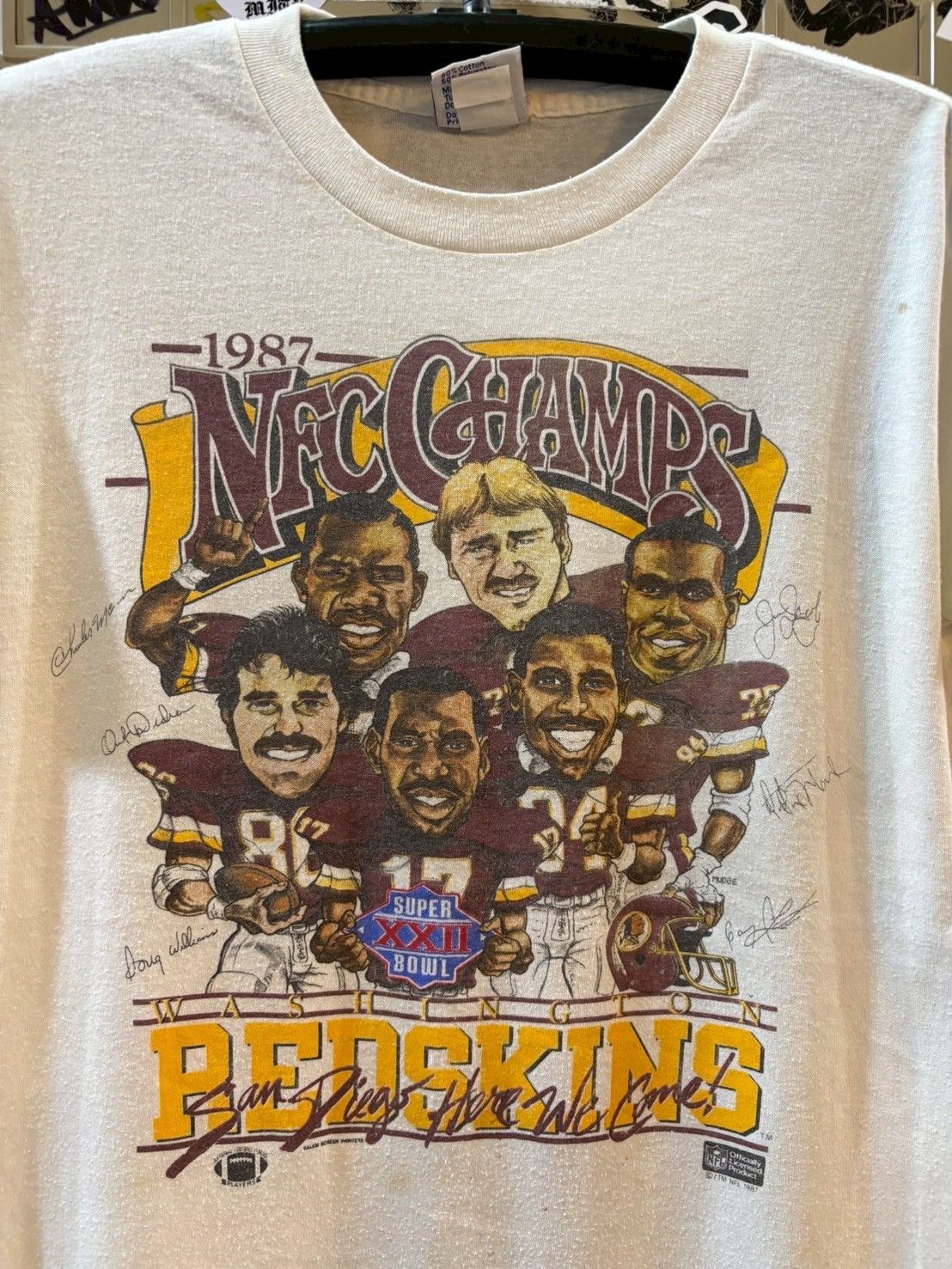 Vintage Vintage NFC Redskins 1987’s Size US L / EU 52-54 / 3 - 2 Thumbnail