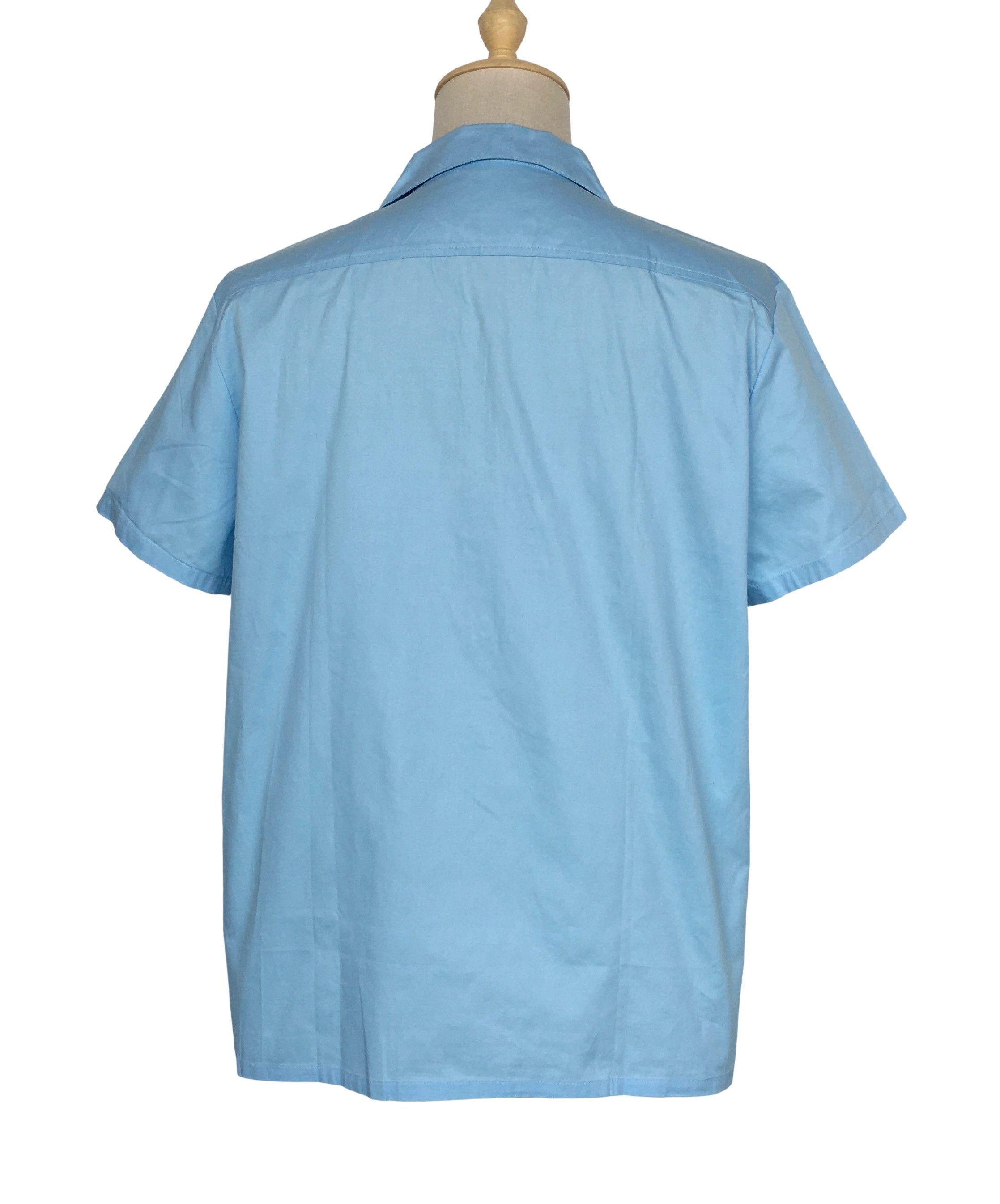 Other Men's Retro Style Doughnut Pattern Light Blue Shirts Size US XL / EU 56 / 4 - 3 Thumbnail