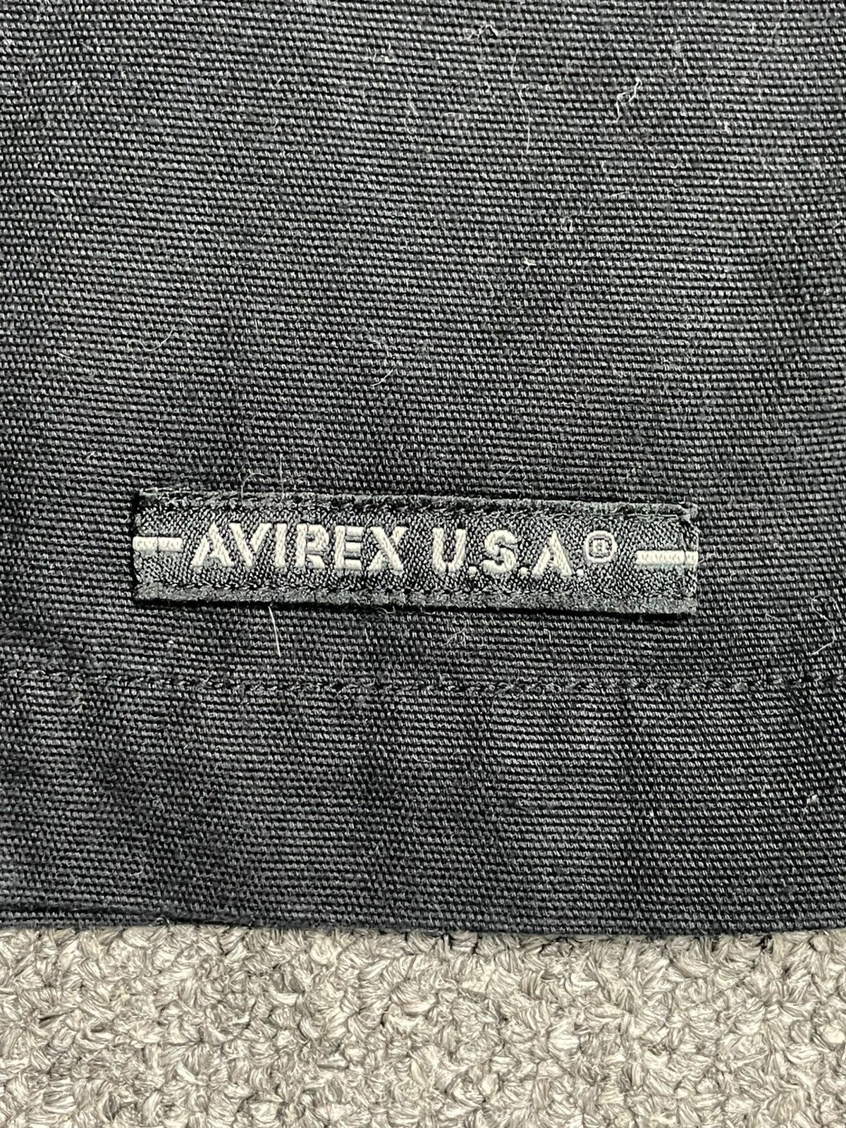 Avirex × Vintage Avirex U.S.A x Vintage Army Hooded Jacket (38) Size US S / EU 44-46 / 1 - 7 Thumbnail