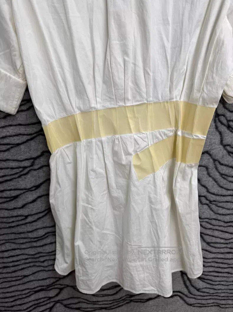 Maison Margiela Maison Margiela Tape Fabric Waist-Cinching Shirt Size M / US 6-8 / IT 42-44 - 7 Thumbnail