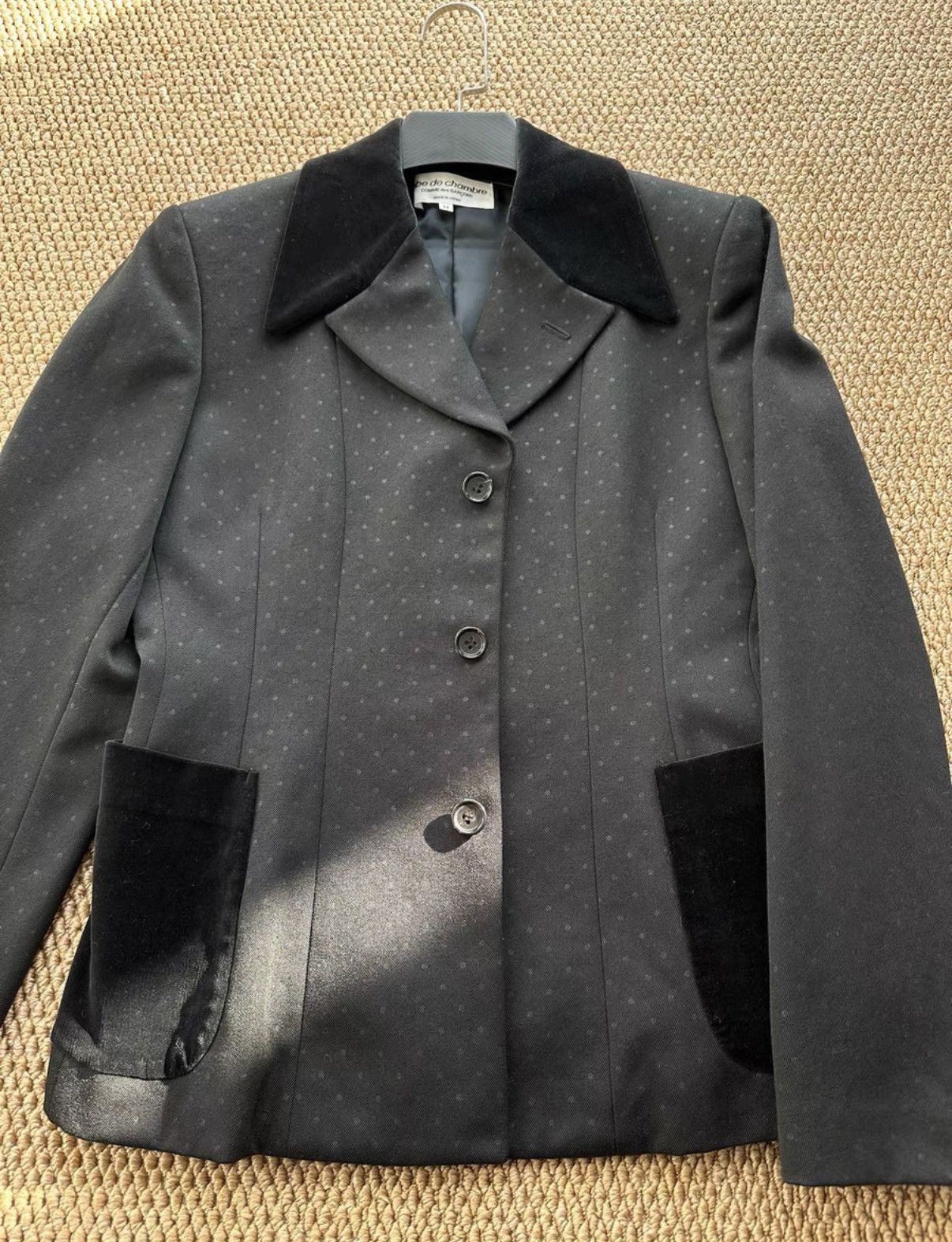 Comme des Garcons Comme des Garçons Wool Velvet Panel Jacket K23 Size M / US 6-8 / IT 42-44 - 5 Thumbnail