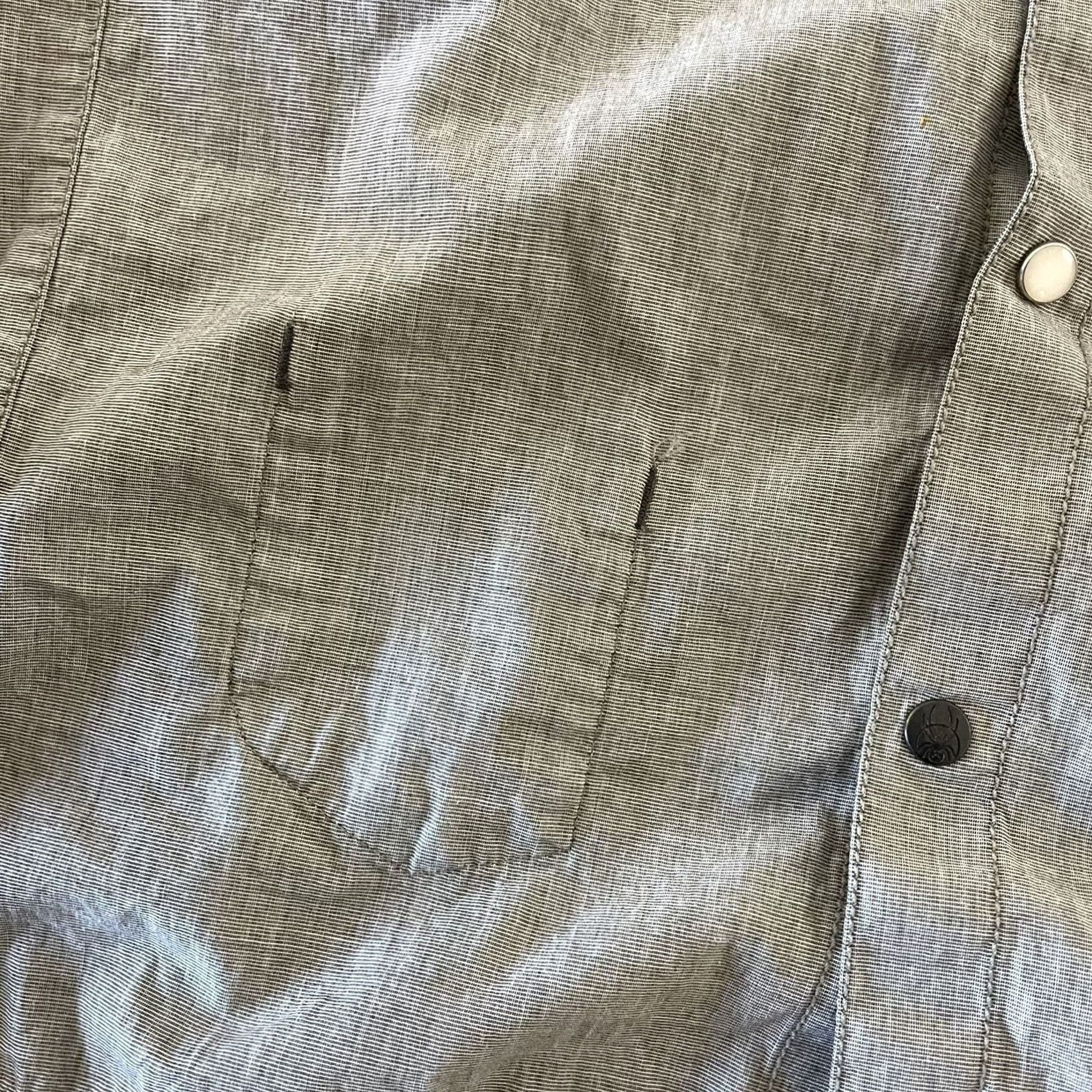 Spyder Spyder Venom Short Sleeve Button-Up Shirt Men's M Green Gray Size US M / EU 48-50 / 2 - 2 Thumbnail