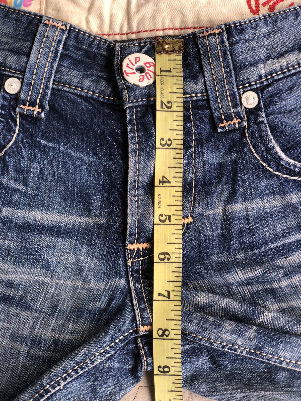 Edwin × Japanese Brand 🔥EDWIN BLUE TRIP BOOTCUT DENIM JEANS Size US 31 - 14 Thumbnail