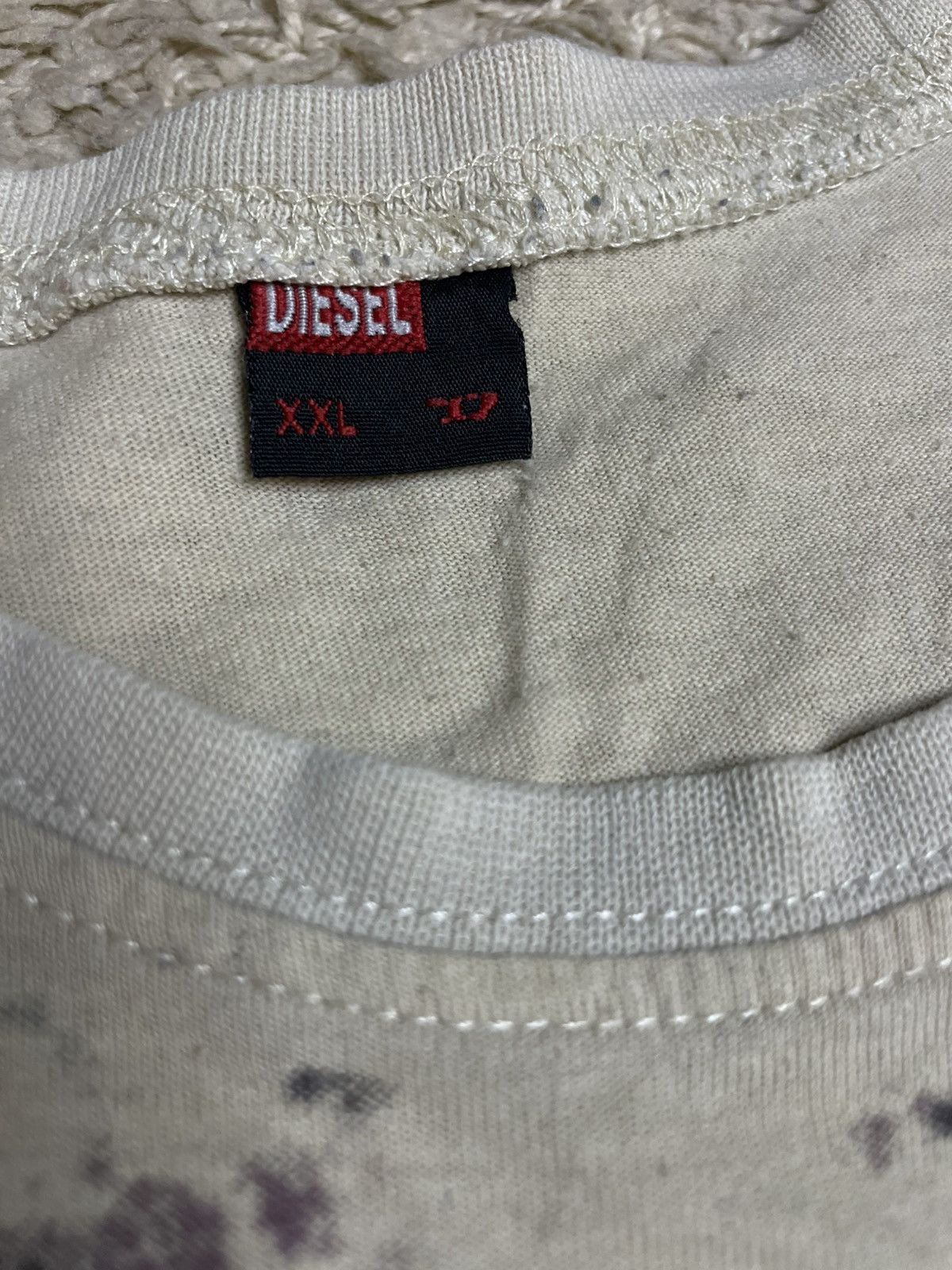 Diesel Diesel Vintage Big Logo Shirt X Large Size US XL / EU 56 / 4 - 3 Thumbnail