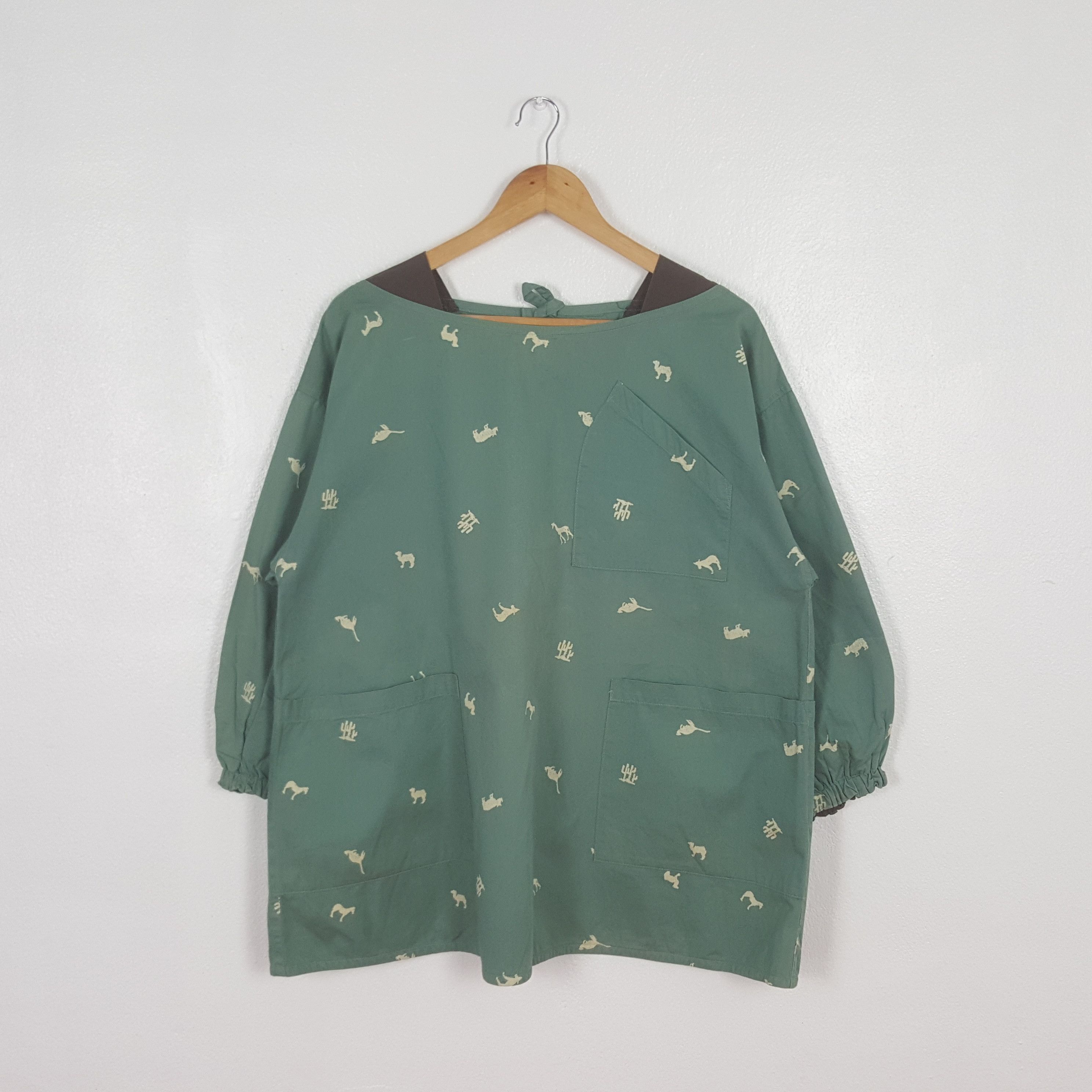 Issey Miyake Vintage Issey Miyake Designer Fullprint Jacket C307N24 Size L / US 10 / IT 46 - 3 Thumbnail