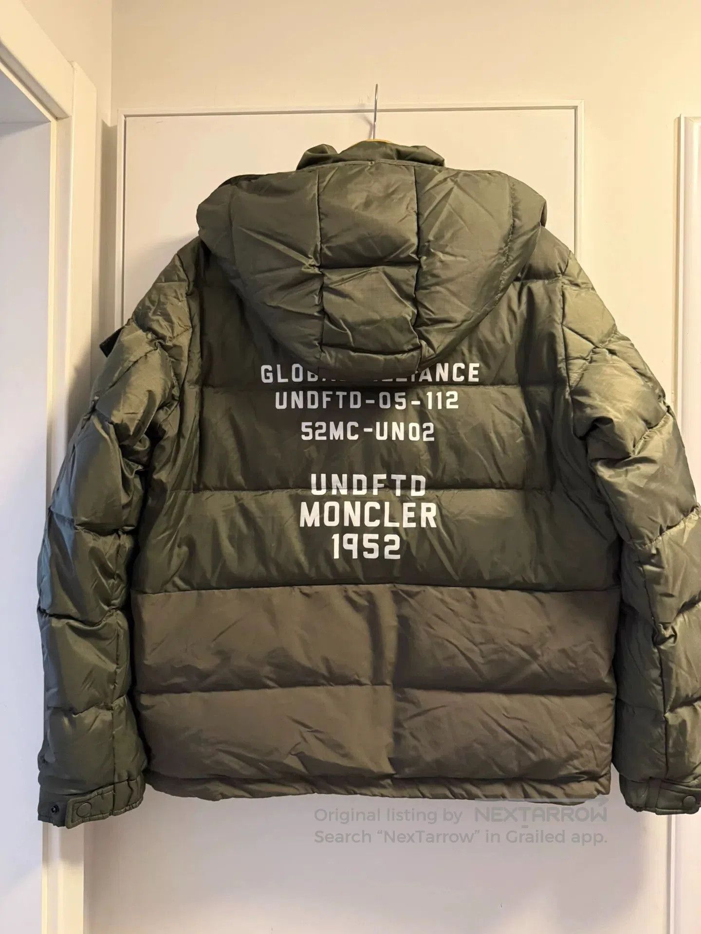 Moncler Moncler Green Hooded Puffer Jacket. Size US M / EU 48-50 / 2 - 4 Thumbnail