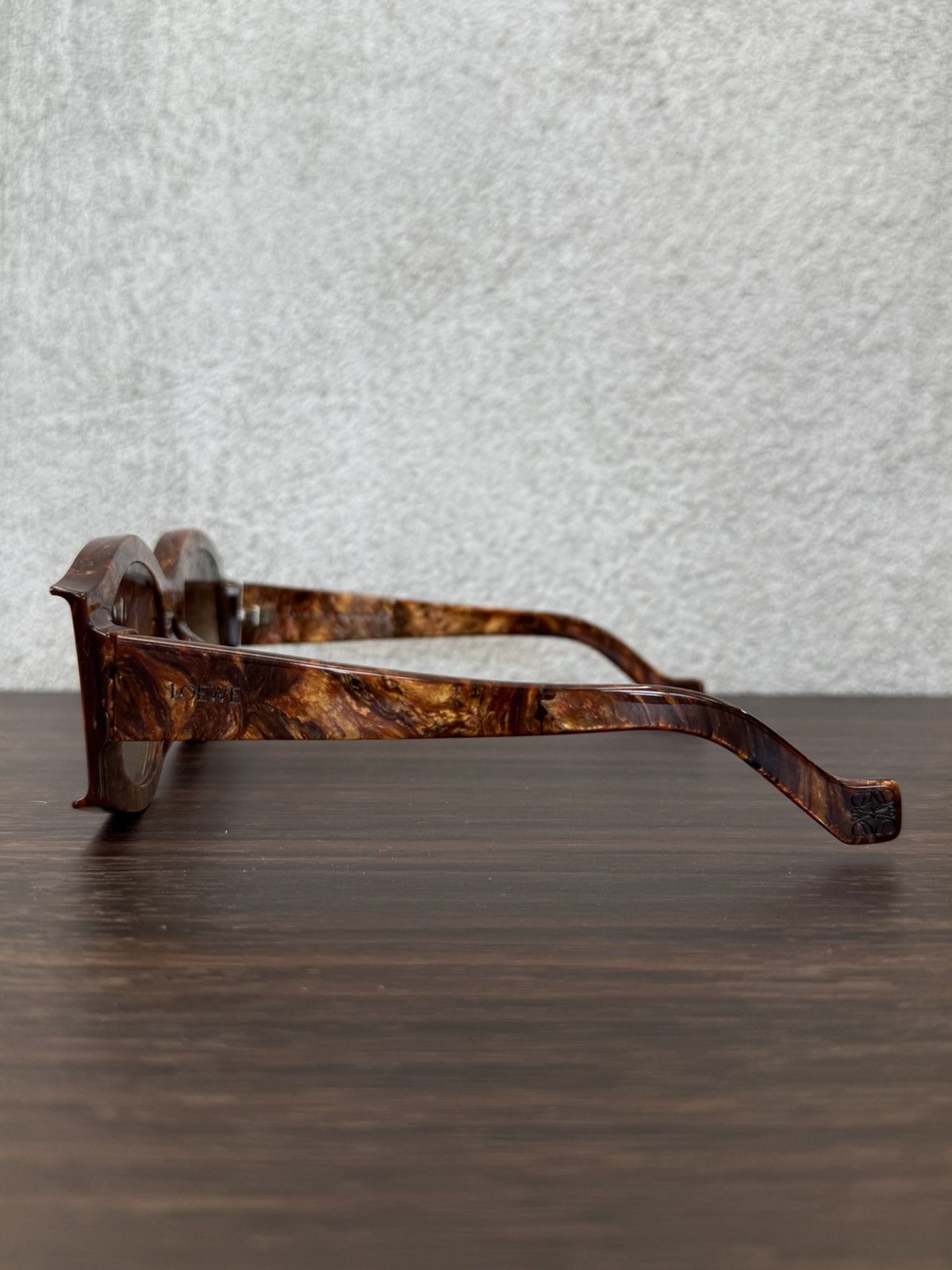 Loewe Loewe Paula's Ibiza Round Acetate Geometric Sunglasses Size ONE SIZE - 3 Thumbnail