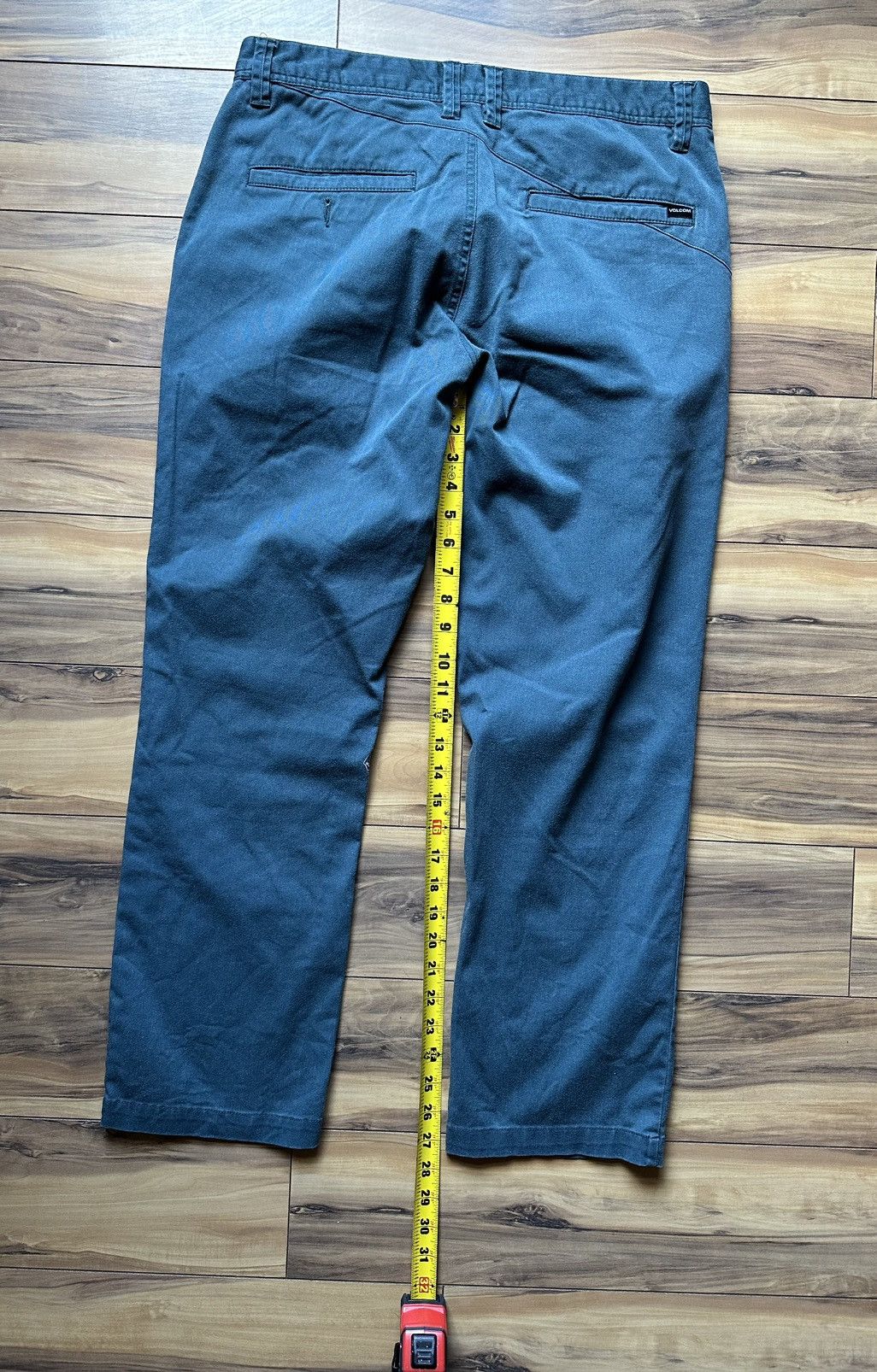 Volcom Volvom Blue Pants Size US 33 - 5 Thumbnail