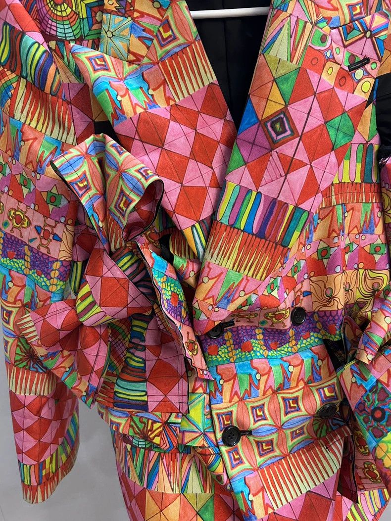 Other Comme des Garcons Printed three-dimensional bow coat Size S / US 4 / IT 40 - 3 Thumbnail