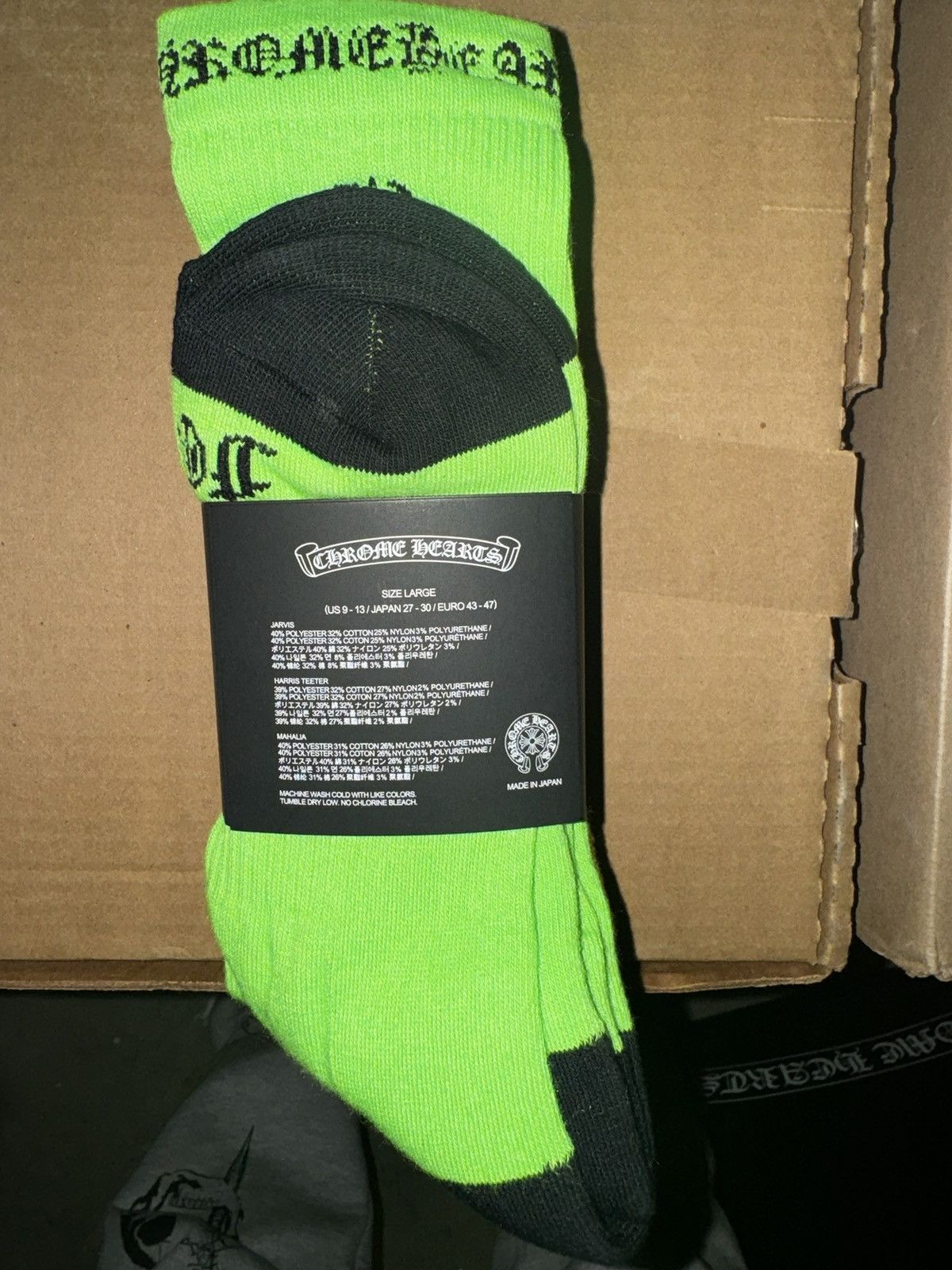 Chrome Hearts Chrome Hearts Socks x Foti Size Large 3-Pack Size ONE SIZE - 3 Thumbnail