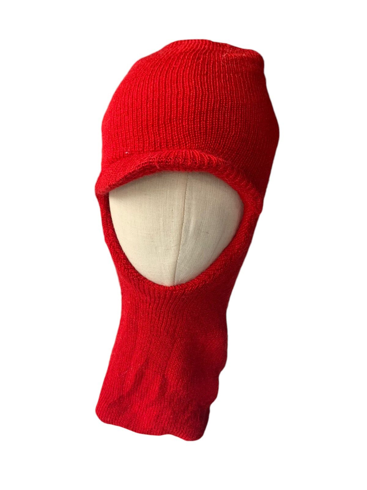 Japanese Brand Rare Balaclava Mask Full Face knitted beanie Hat☠️ Size ONE SIZE - 3 Thumbnail