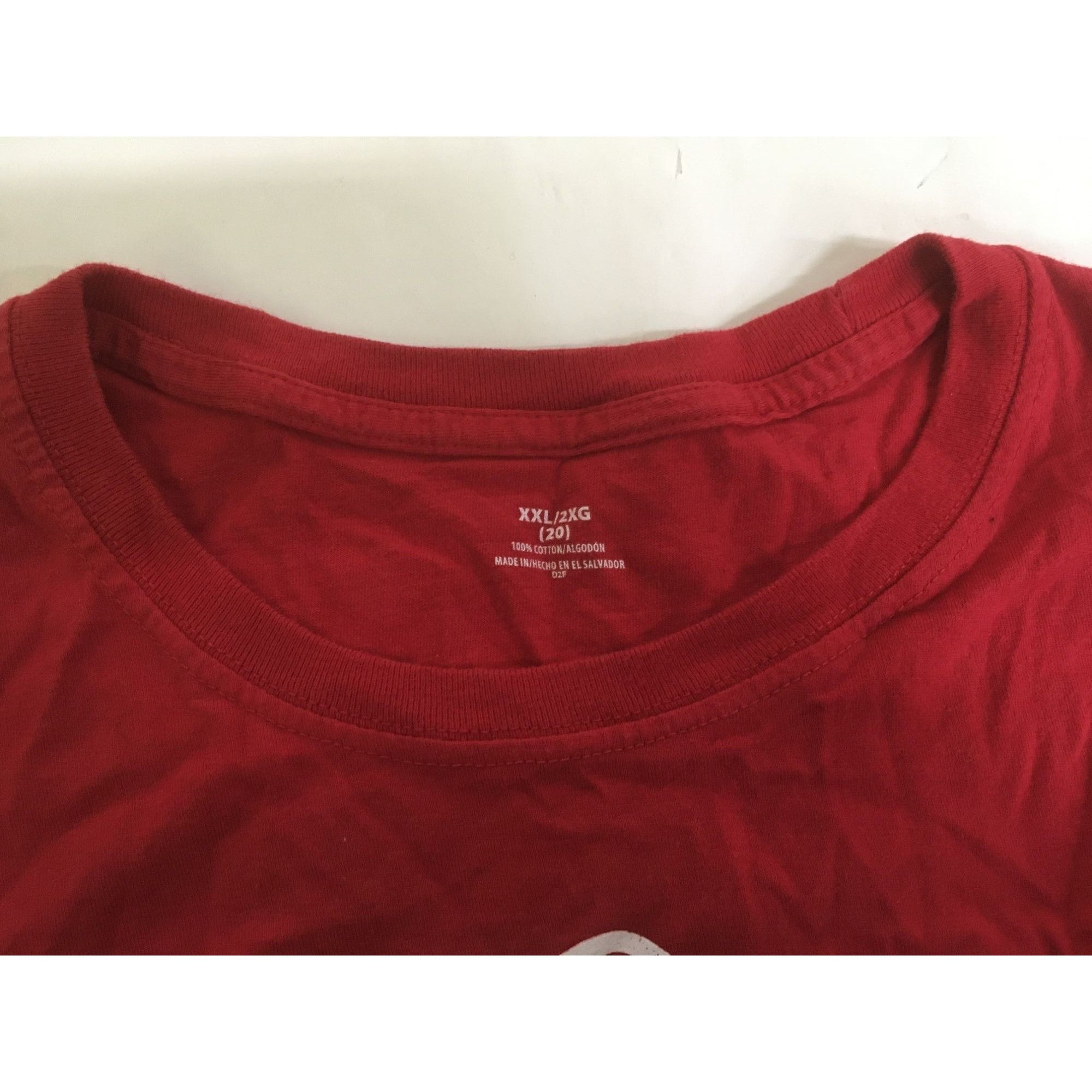 Other Womens XXL Always Believe Christmas Red/Green Tee Shirt Size XXL / US 16-18 / IT 52-54 - 2 Thumbnail
