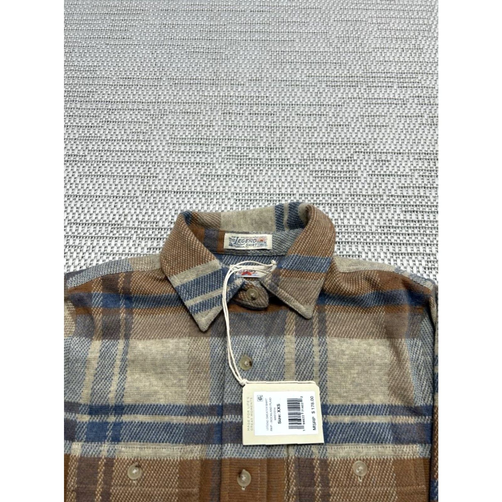 Faherty Faherty Shirt Womens XS Blue Button-Up Plaid Flannel Card IGNORE? Size XS / US 0-2 / IT 36-38 - 2 Thumbnail