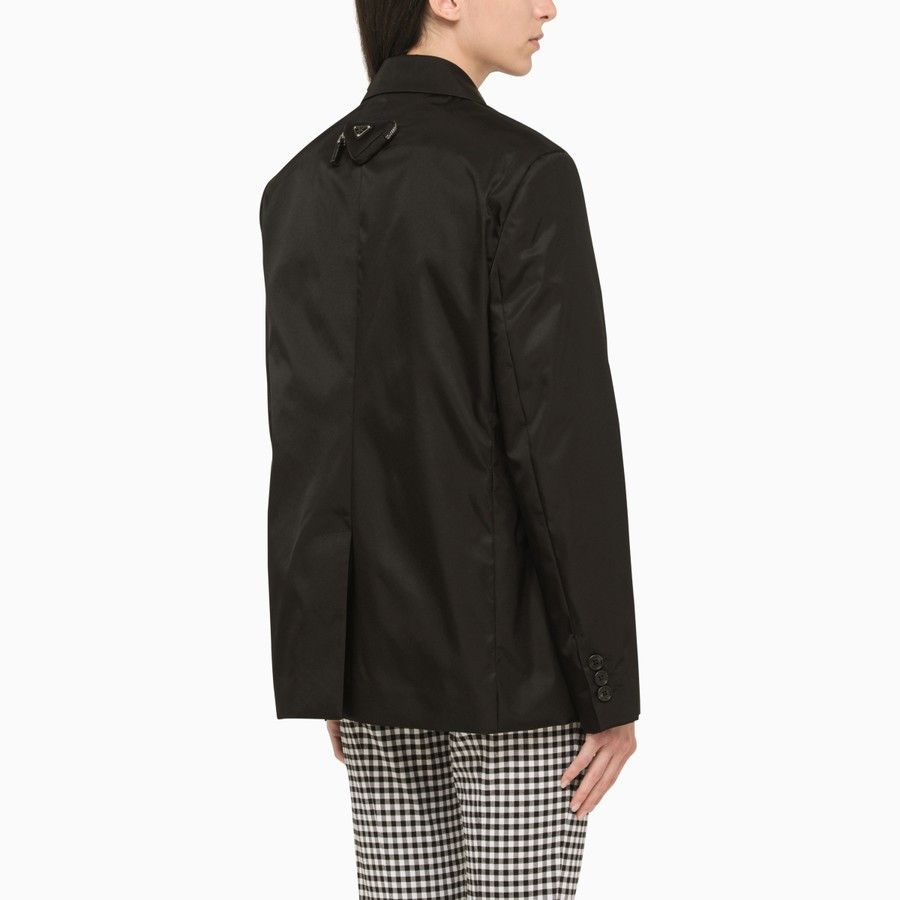 Prada o1d2blof0924 Blazer in Black Size S / US 4 / IT 40 - 3 Thumbnail
