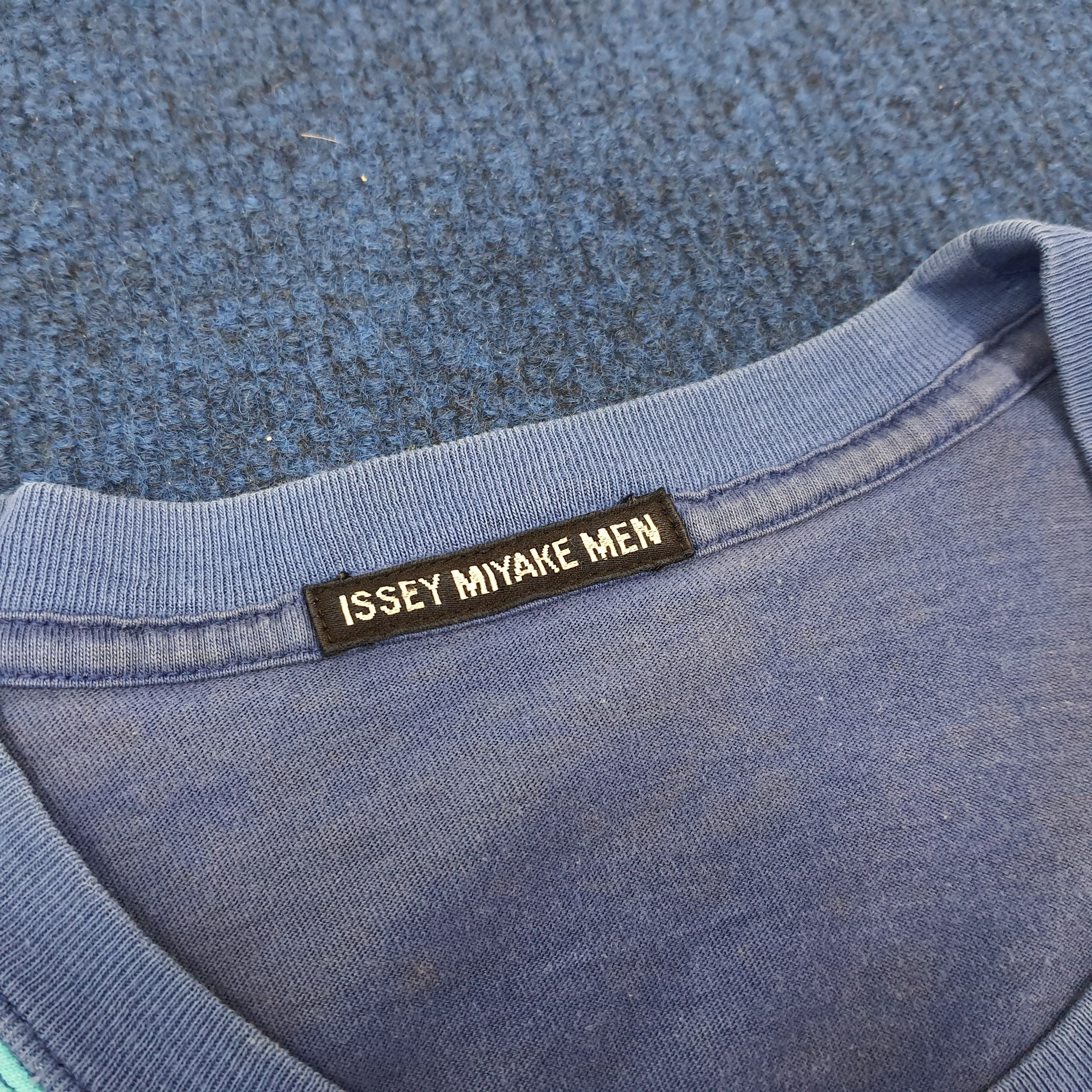Issey Miyake × Japanese Brand × Vintage Vintage Issey Miyake Men Striped Japanese Brand Tshirt Size US M / EU 48-50 / 2 - 4 Thumbnail