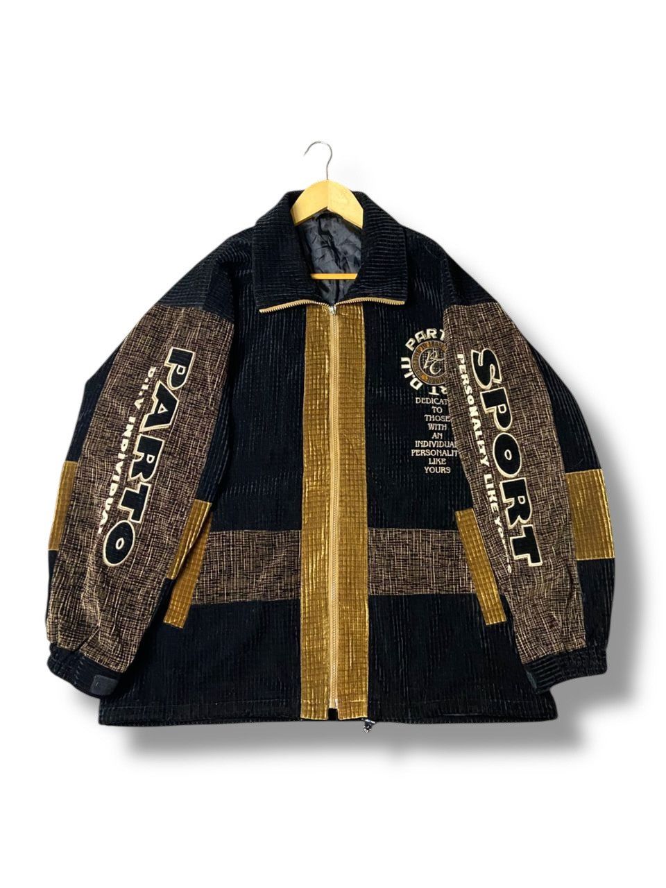 Japanese Brand × Vintage Vintage 90’s PARTO SPORT Velvet Jacket (124) Size US L / EU 52-54 / 3 - 1 Thumbnail