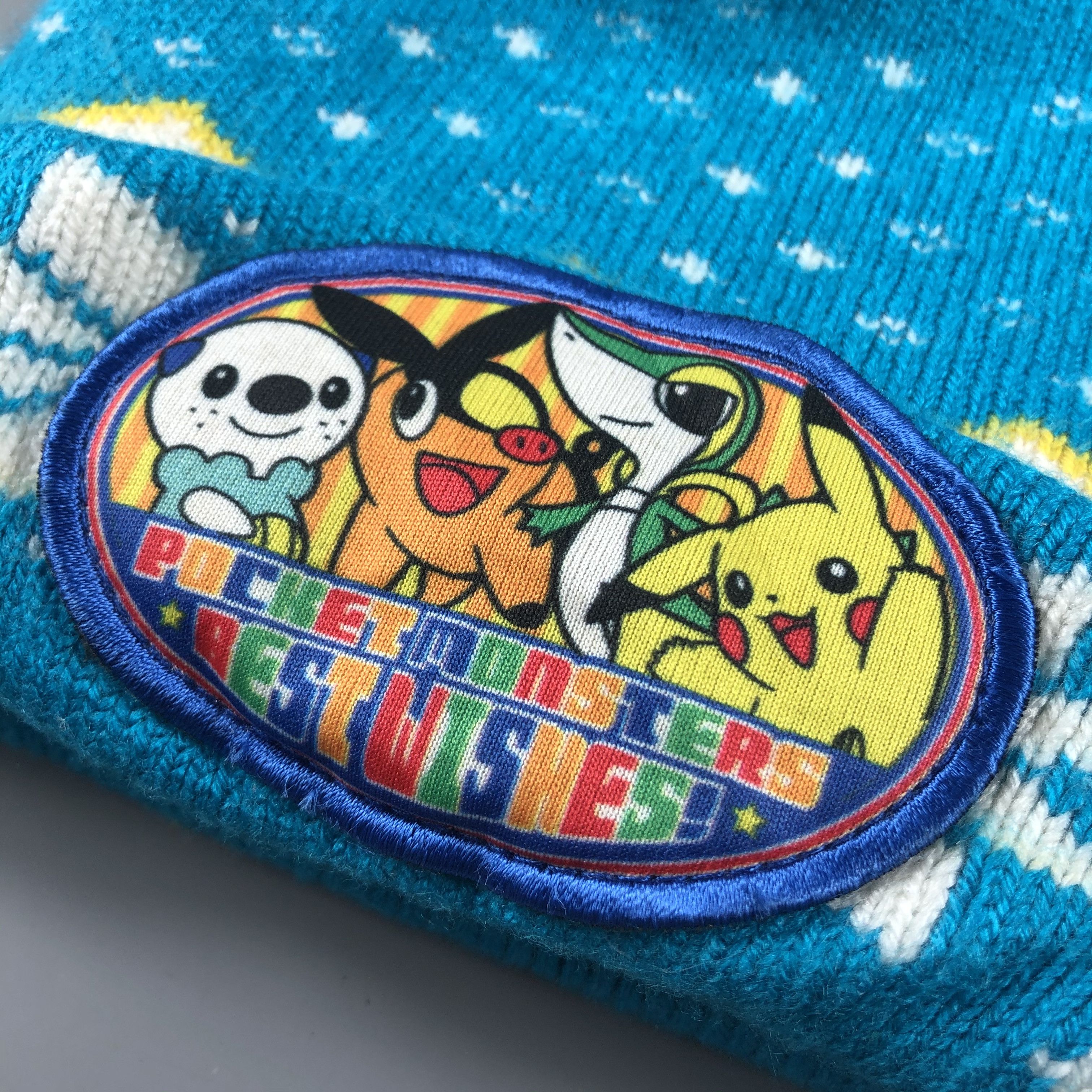 Anime × Nintendo Nintendo Pokemon Beanie Snow Hat Snow Cap -D127 Size ONE SIZE - 4 Thumbnail