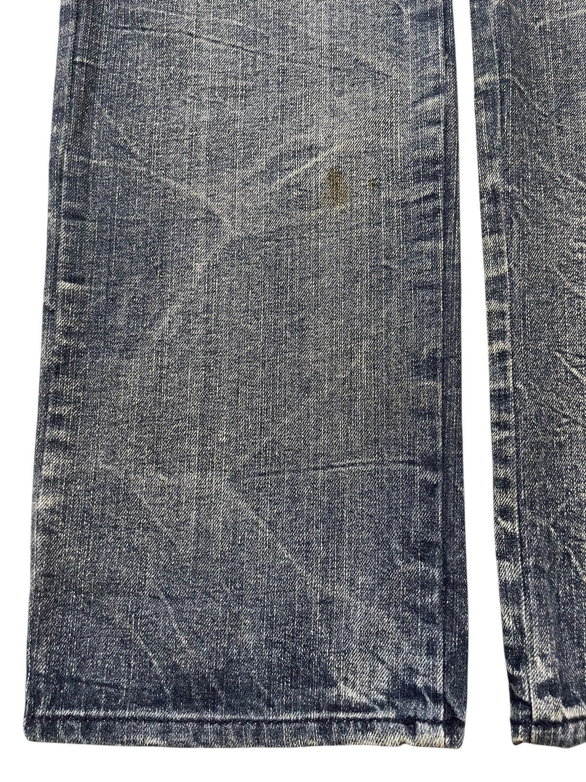 If Six Was Nine Vintage Japanese Brand Double Waist Thunder Wash Distressed Size US 32 / EU 48 - 7 Thumbnail
