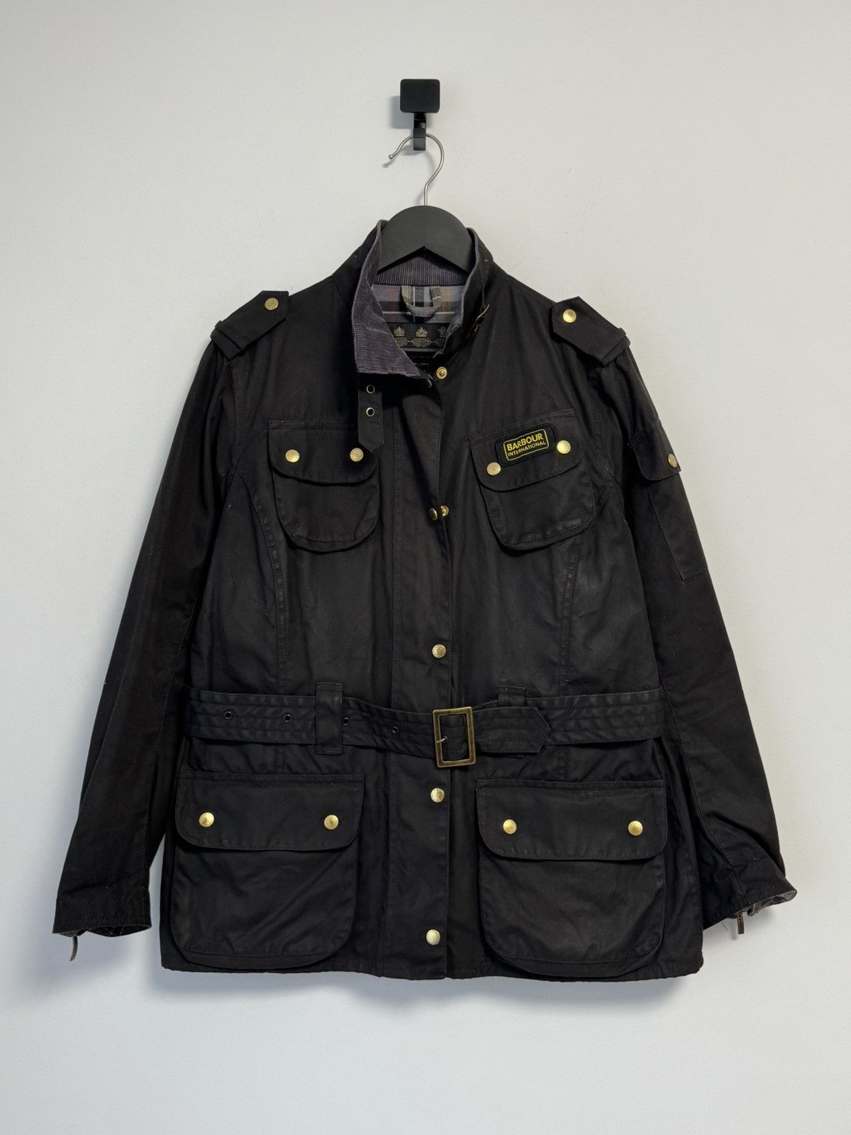 Barbour Barbour International L1925 Wax Made In England Motorcycle Size XL / US 12-14 / IT 48-50 - 1 Thumbnail