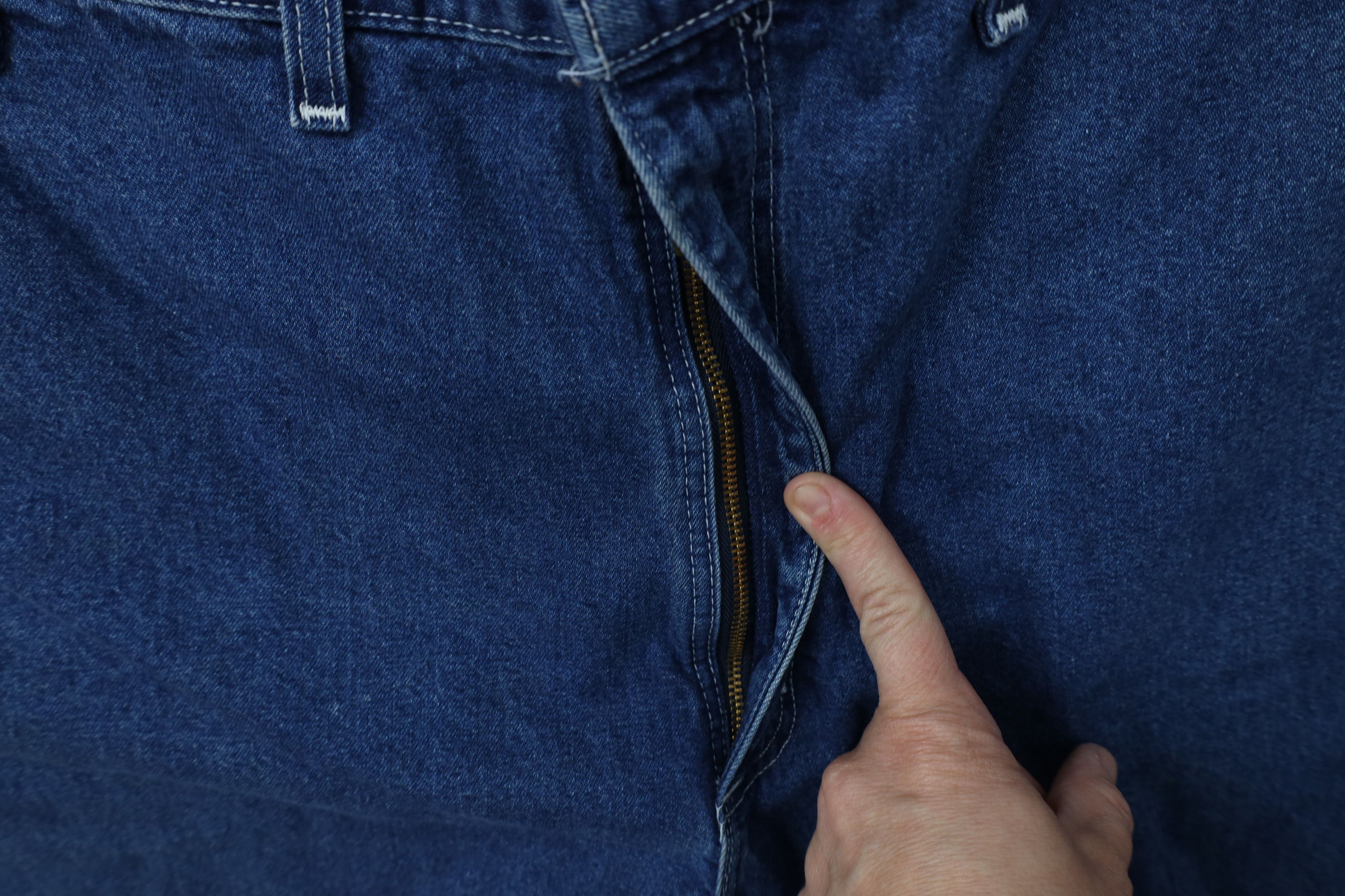 Dickies Vintage 90s Dickies Spell Wide Leg Dungaree Jeans Blue USA Size US 44 / EU 60 - 6 Thumbnail
