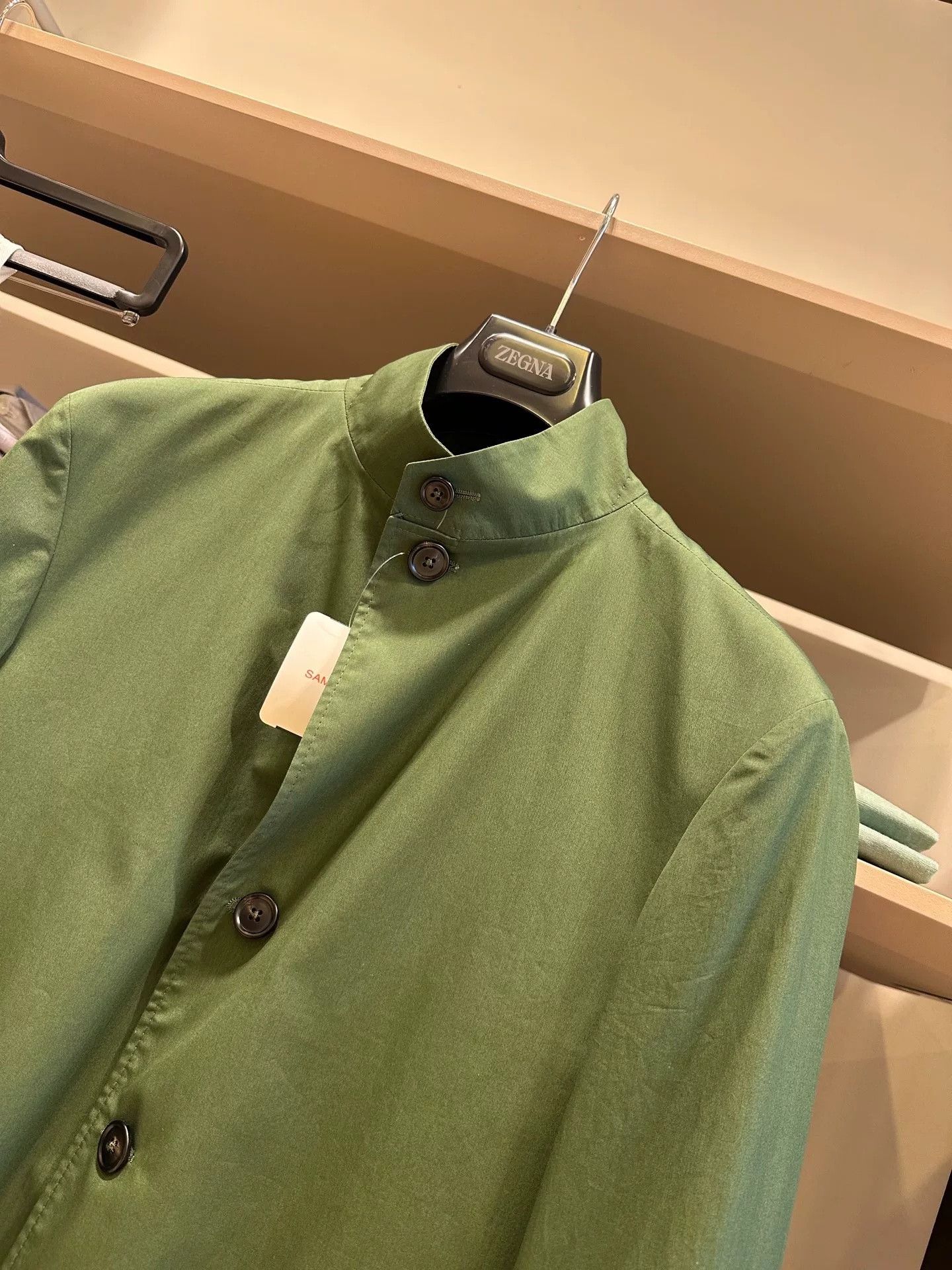 Ermenegildo Zegna Zegna Thin Green Men's Blazer Jacket Size US M / EU 48-50 / 2 - 2 Thumbnail