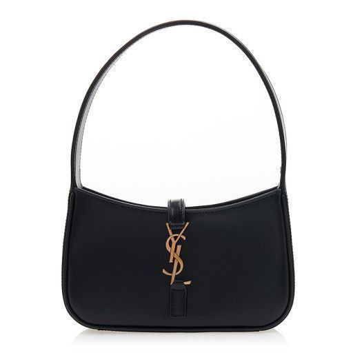 Yves Saint Laurent Monogram Mini Hobo Bag Black Size ONE SIZE - 1 Thumbnail