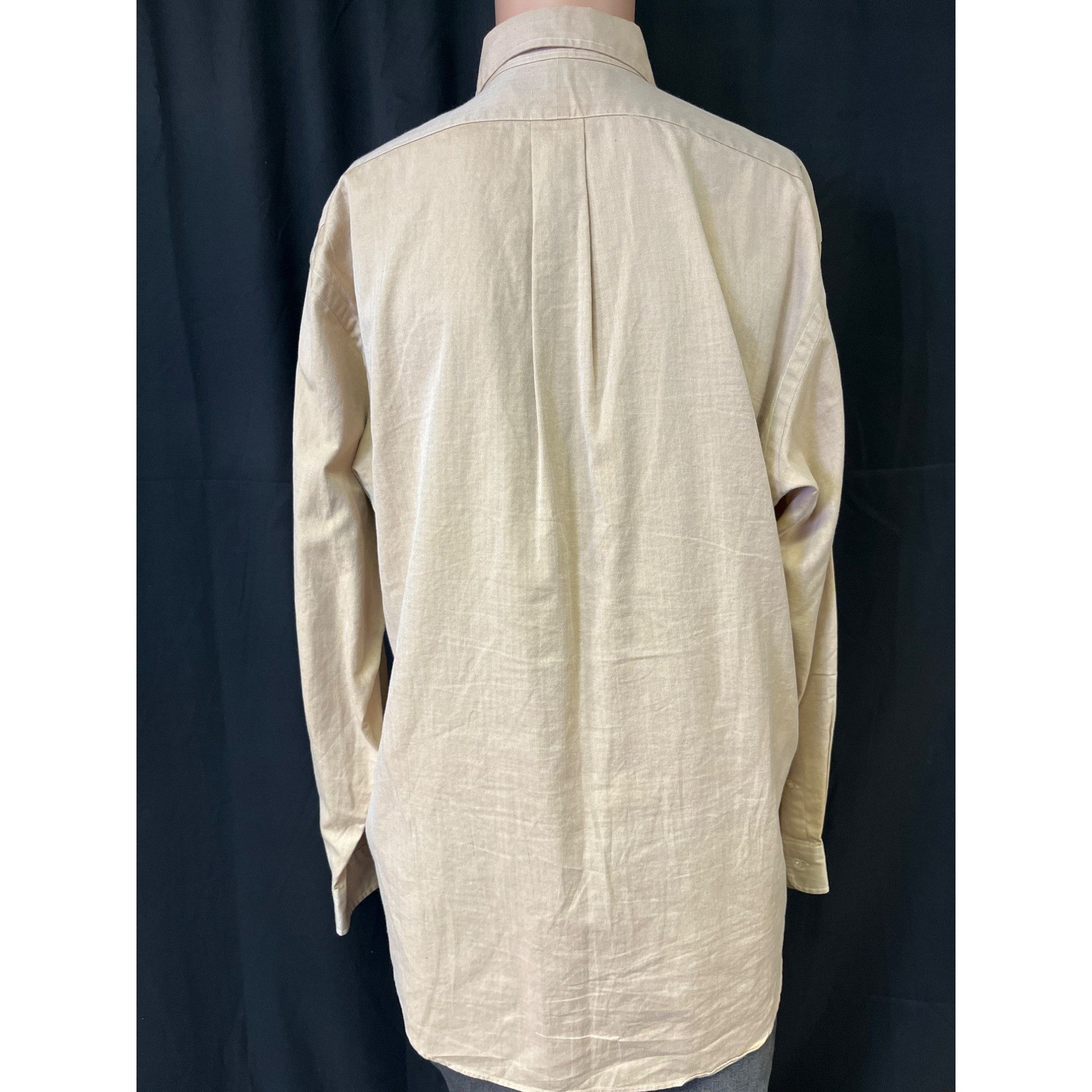 Ralph Lauren Ralph Lauren Yarmouth Men's Tan Shirt/Button Up Sz 16-34/35 Size US L / EU 52-54 / 3 - 2 Thumbnail