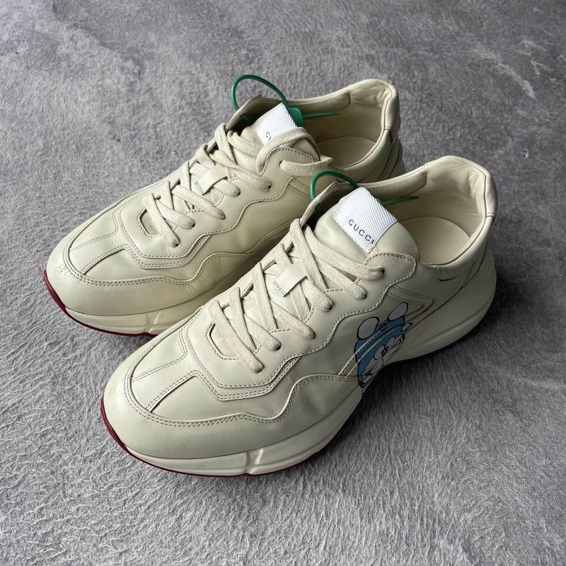 Gucci Gucci x Doraemon Rhyton Fashion Sneakers 0079 Size US 8.5 / EU 41-42 - 1 Thumbnail