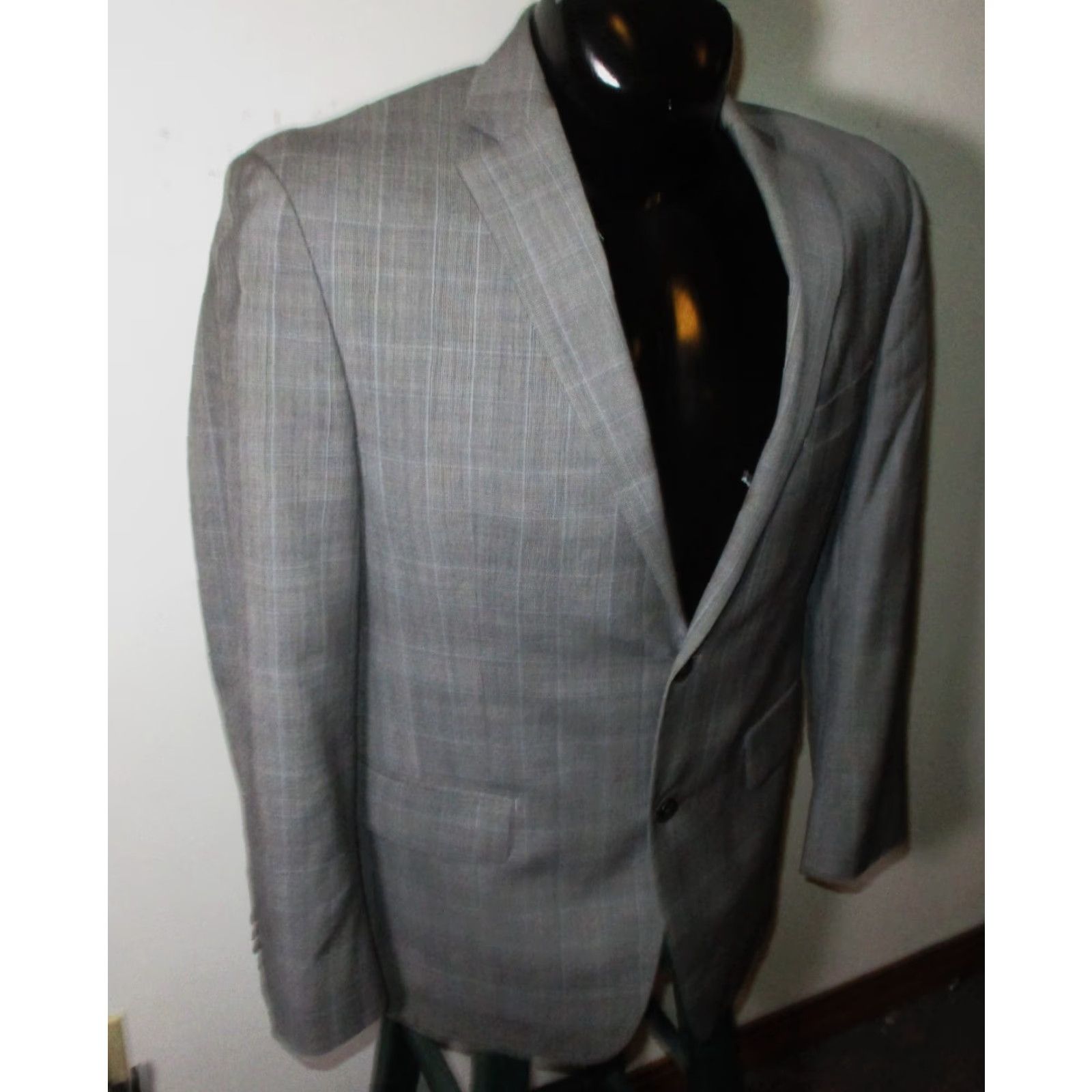 Michael Kors MICHAEL KORS Blazer Jacket Men 40 Short Wool Gray NWOT Vintage No Size US 40 / EU 56 - 3 Thumbnail