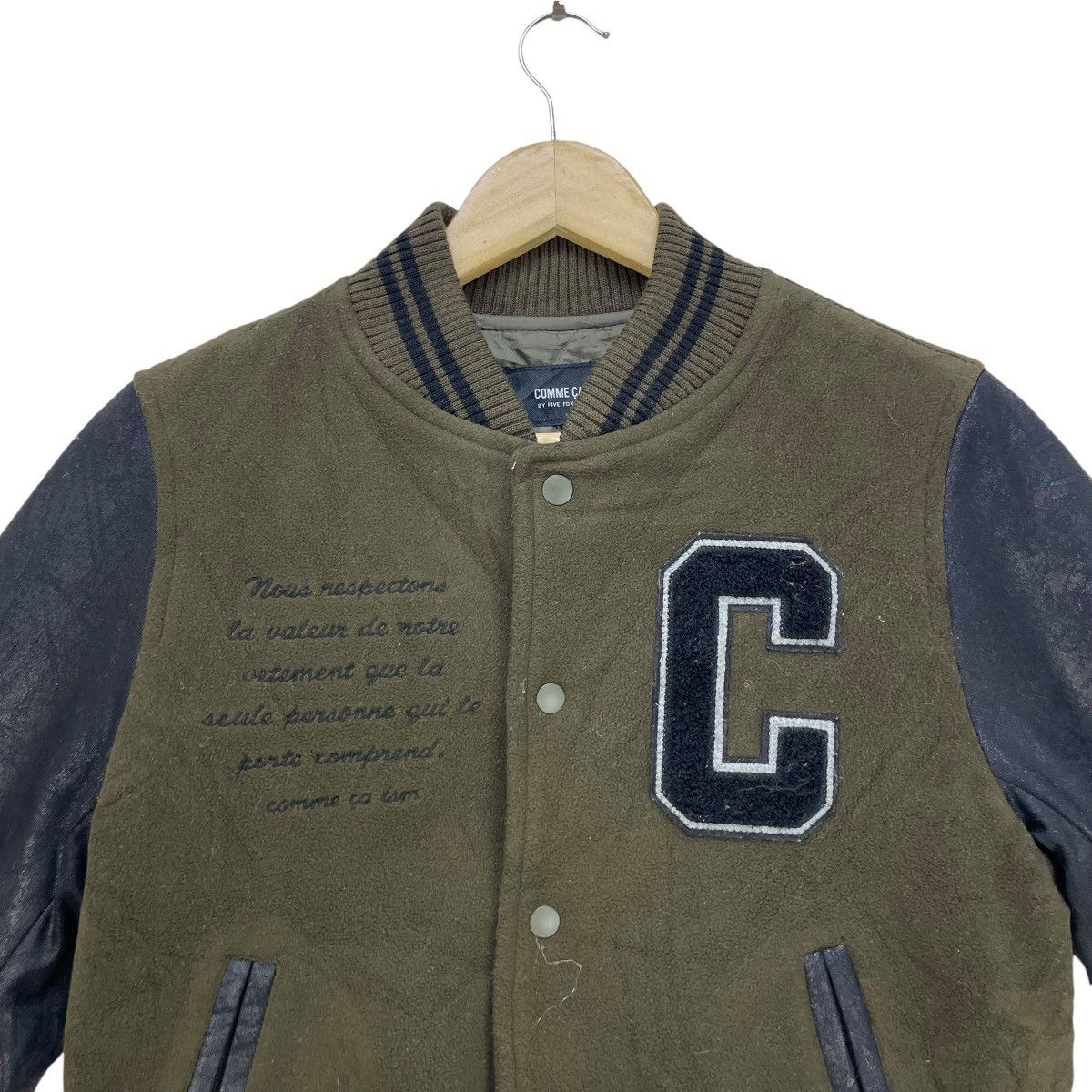 Comme Ca Ism × Japanese Brand Japanese Brand Comme Ca Ism Bomber Jacket Size S / US 4 / IT 40 - 3 Thumbnail